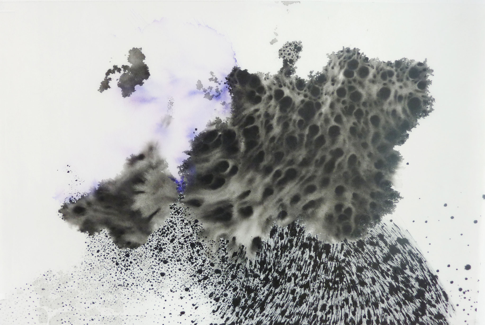 Cataclysme, 50 x 65 cm