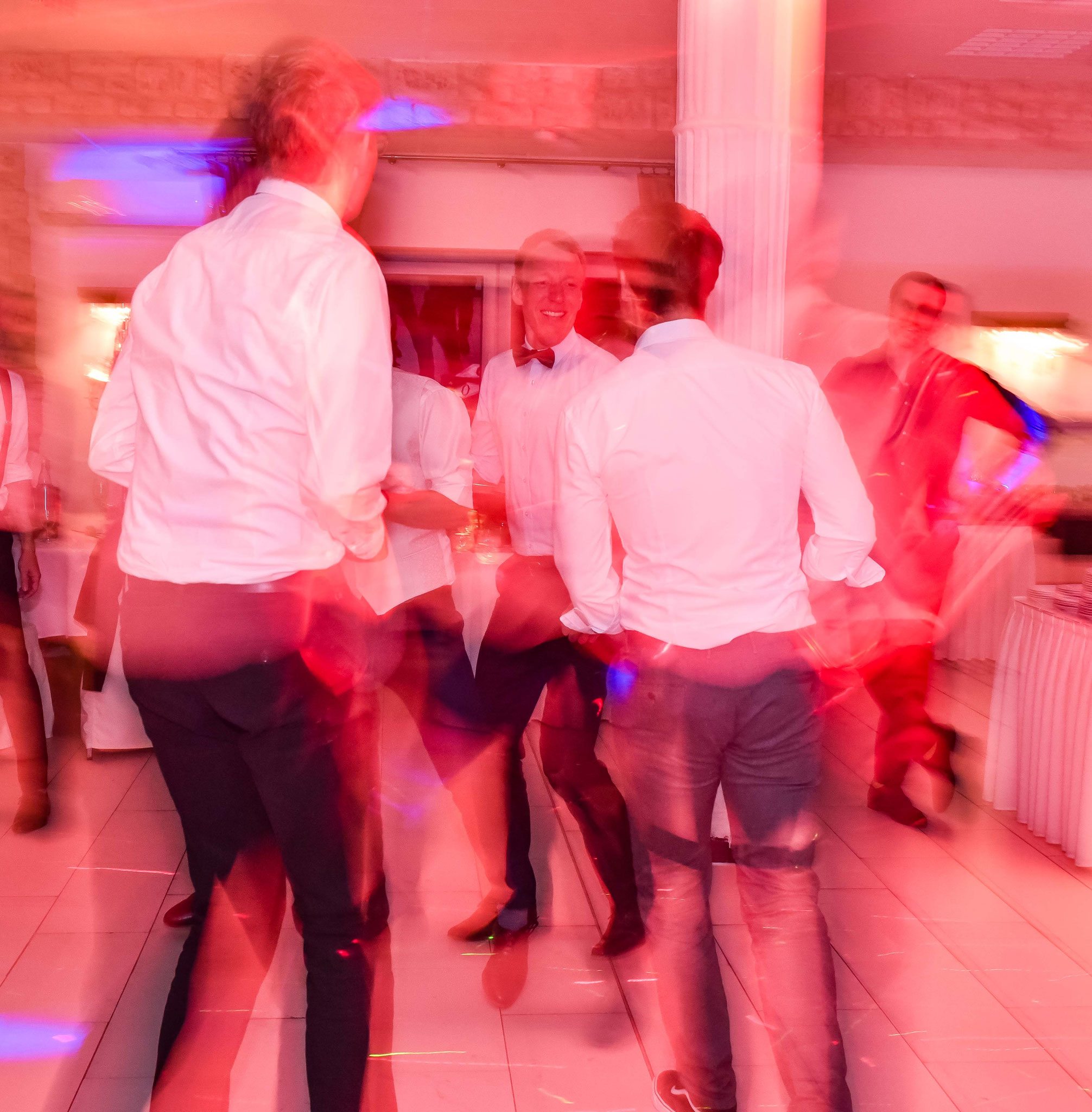 Tanzen am späten Abend