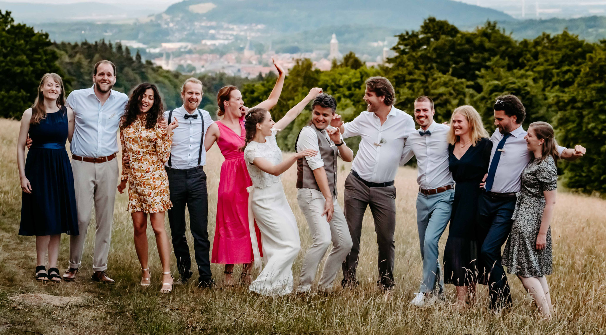 Gruppenfoto mit viel Freude