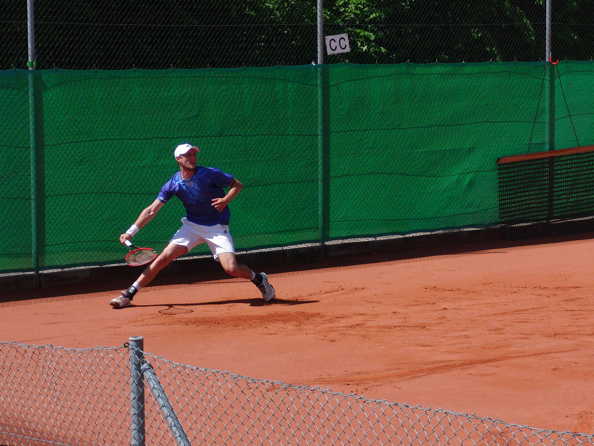 Slideshow - Turnierzweiter Daniel Baumann (TC Ismaning)