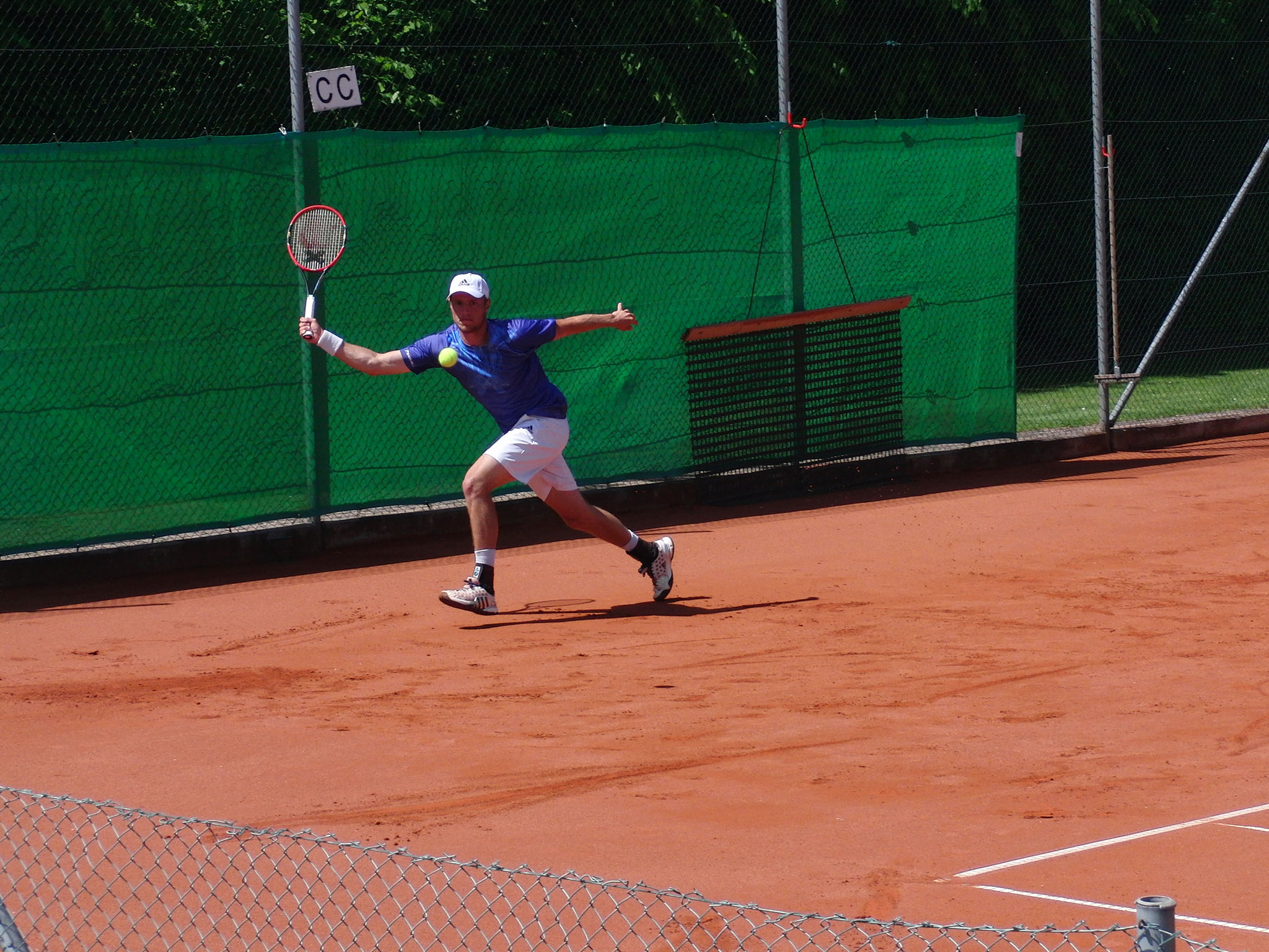 Slideshow - Turnierzweiter Daniel Baumann (TC Ismaning)