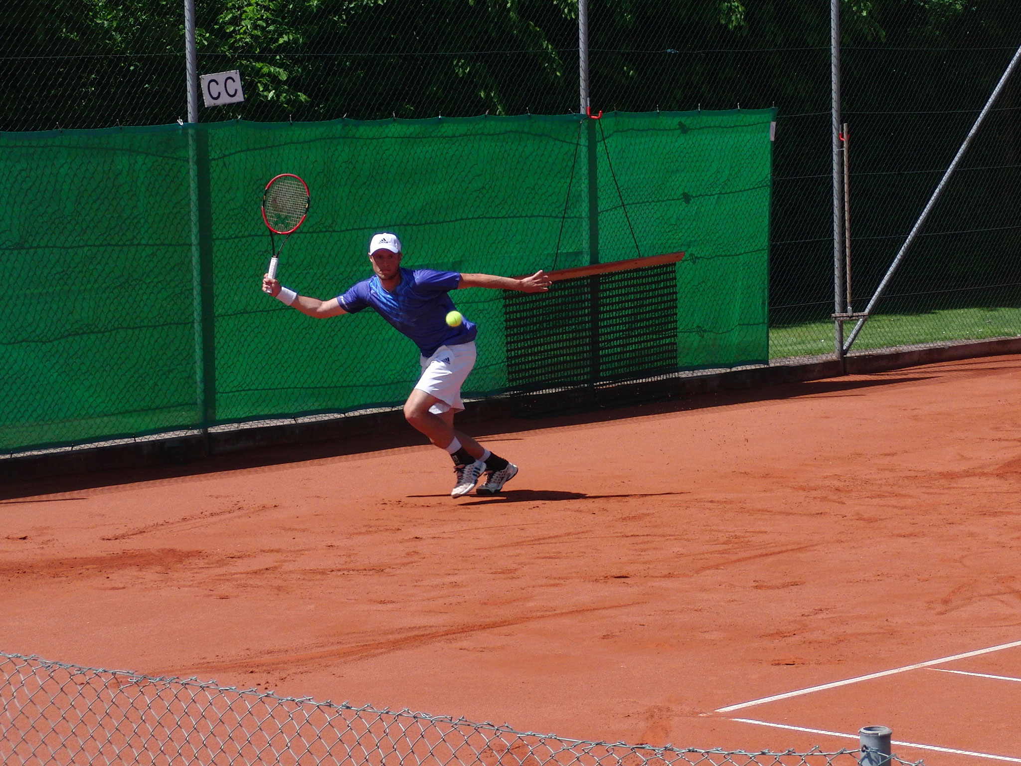 Slideshow - Turnierzweiter Daniel Baumann (TC Ismaning)