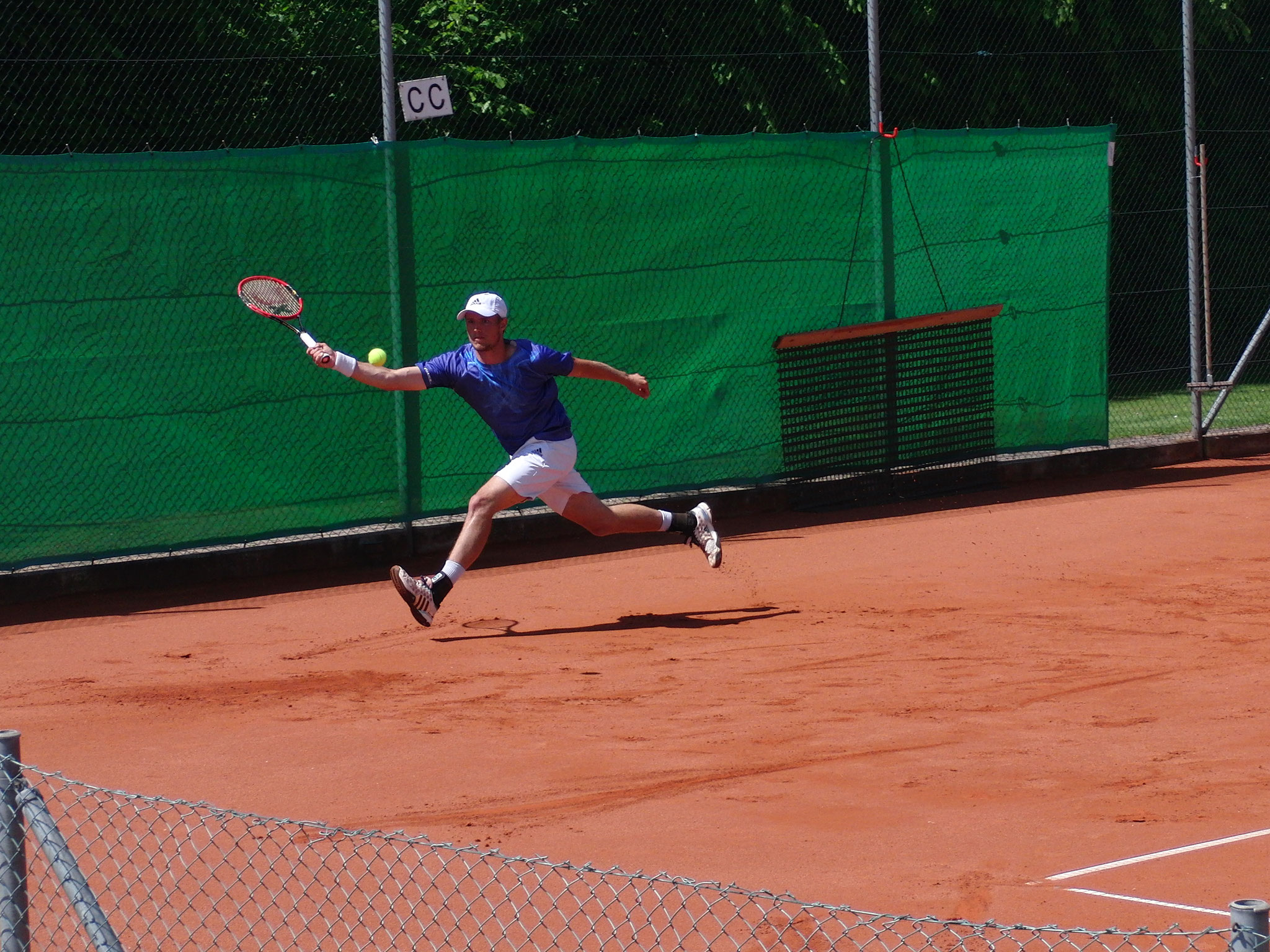 Slideshow - Turnierzweiter Daniel Baumann (TC Ismaning)