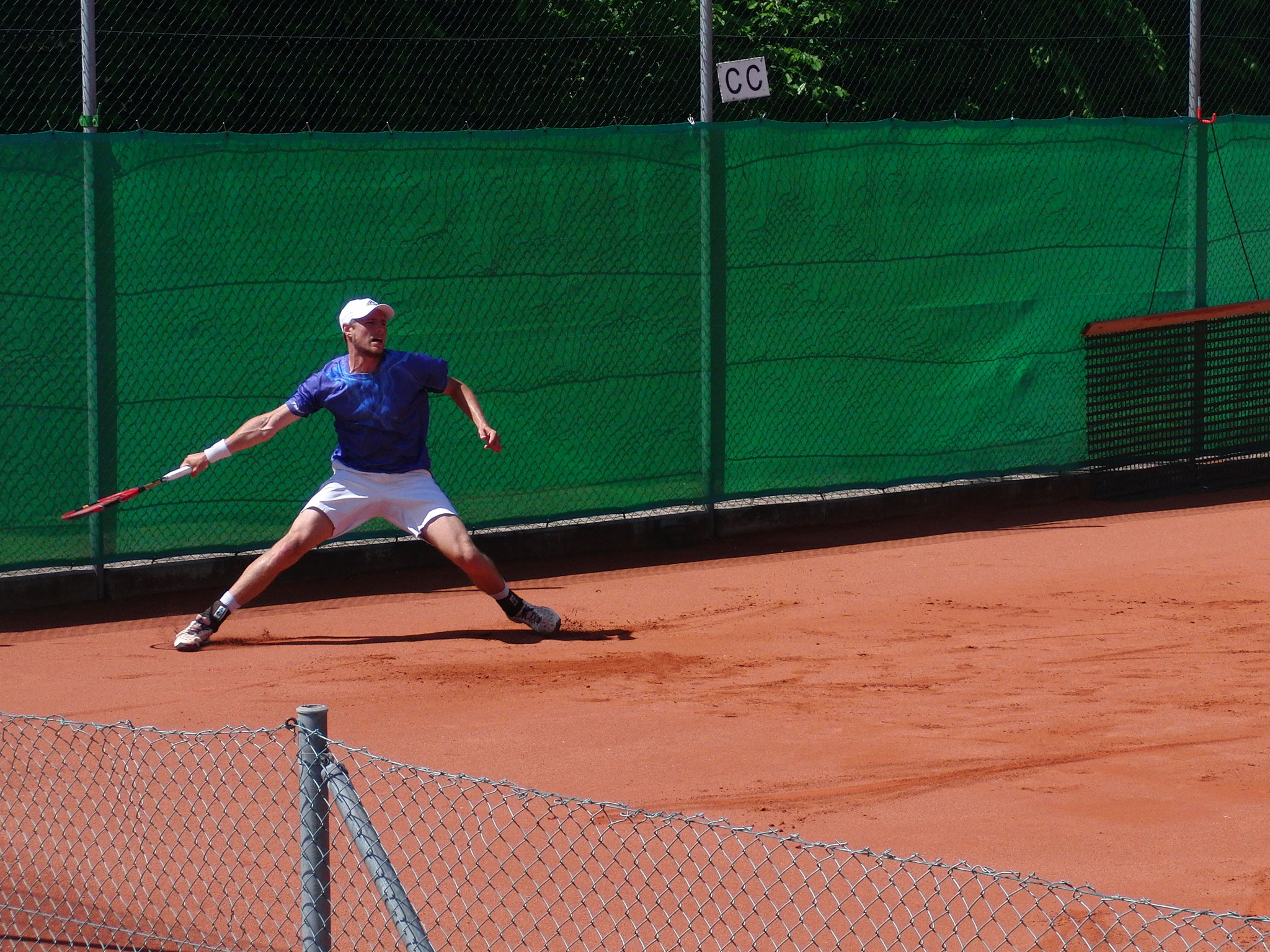 Slideshow - Turnierzweiter Daniel Baumann (TC Ismaning)
