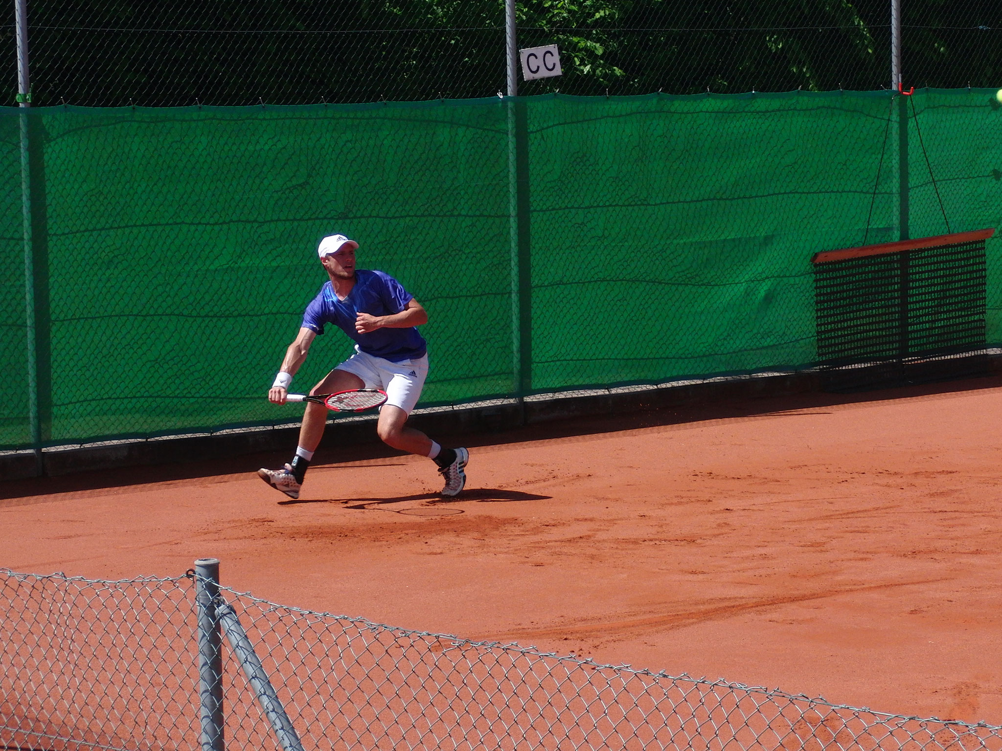 Slideshow - Turnierzweiter Daniel Baumann (TC Ismaning)