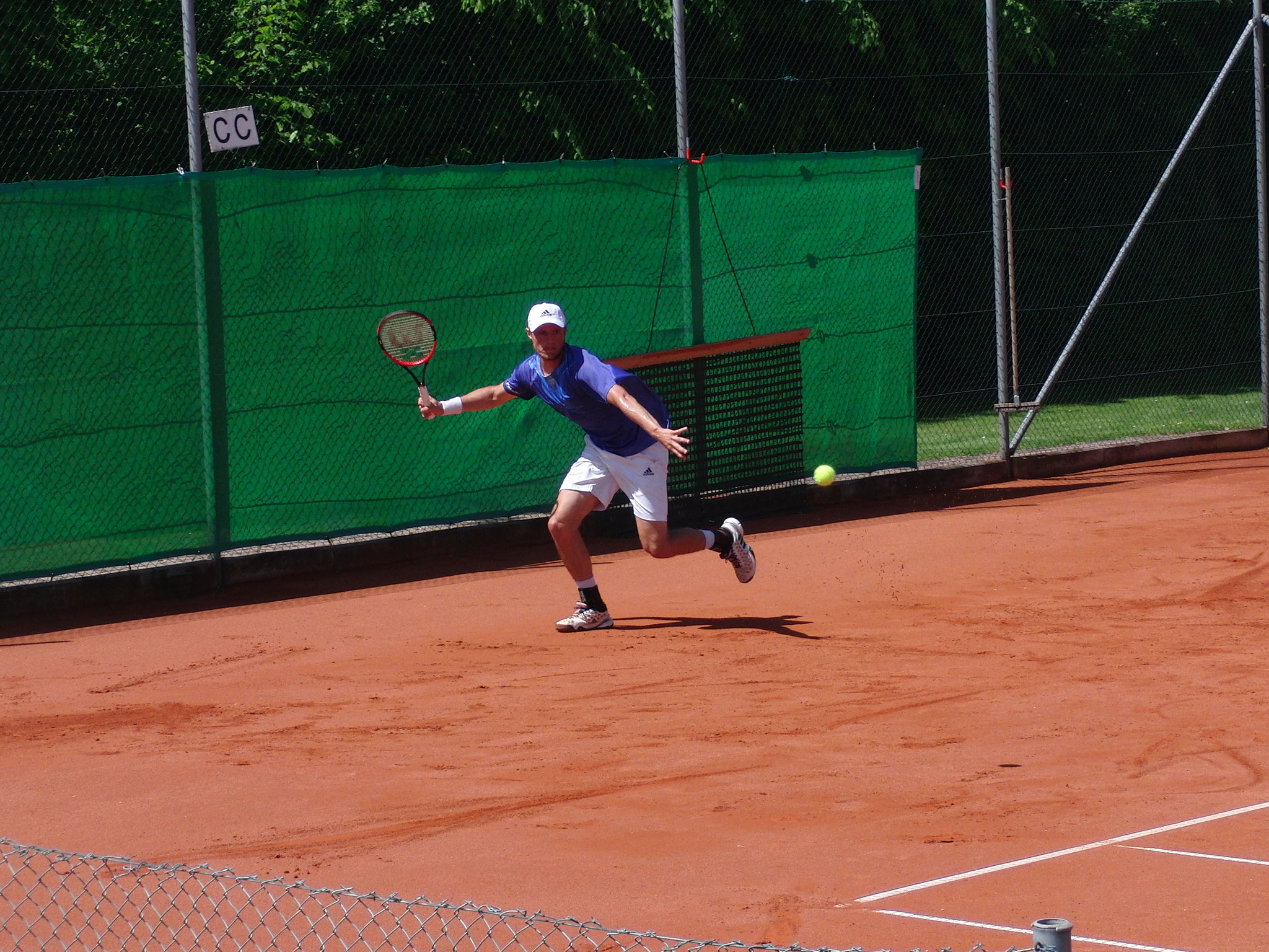 Slideshow - Turnierzweiter Daniel Baumann (TC Ismaning)