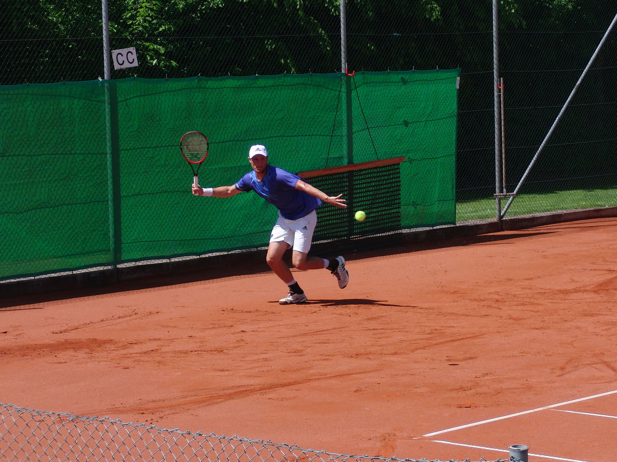 Slideshow - Turnierzweiter Daniel Baumann (TC Ismaning)