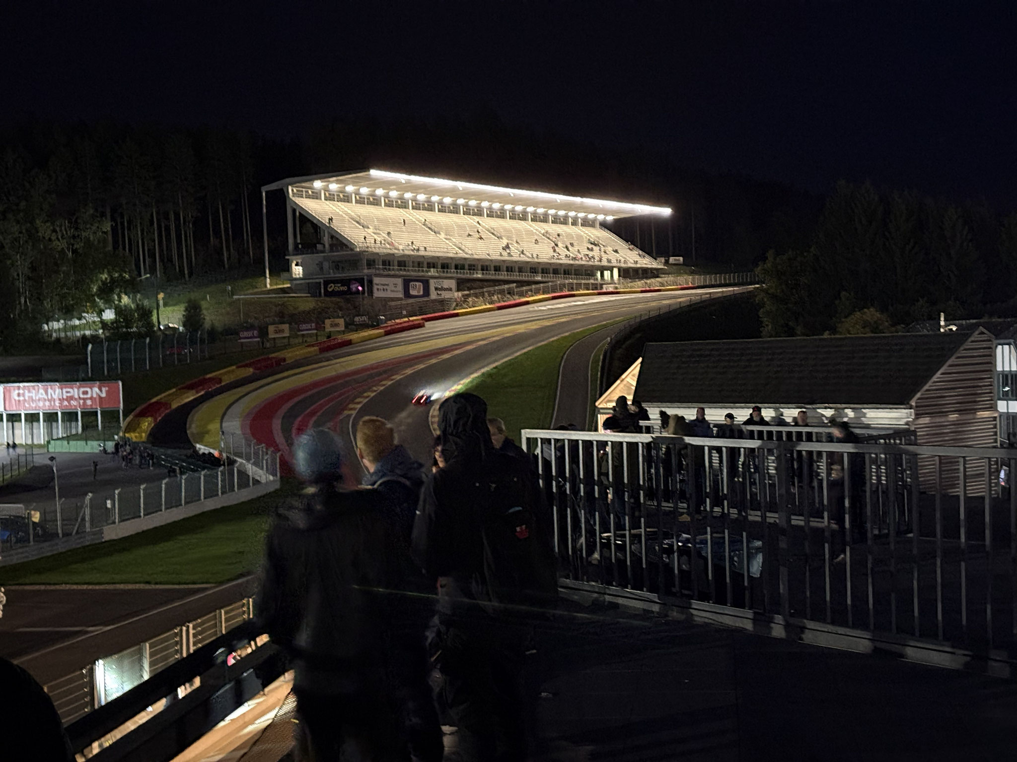 Eau Rouge by Night