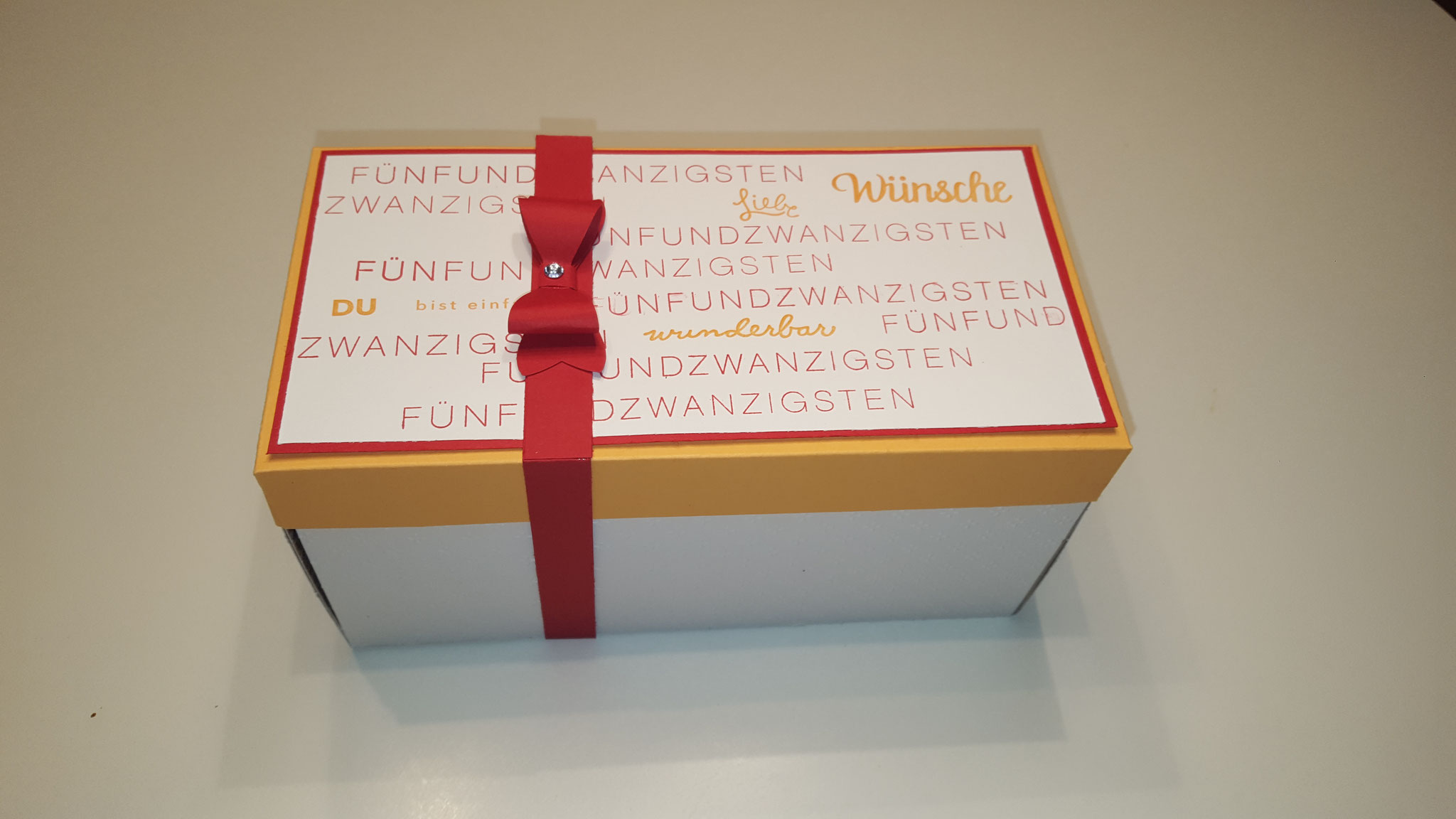 Die Box kann man von der Gestaltung her jederzeit anpassen.