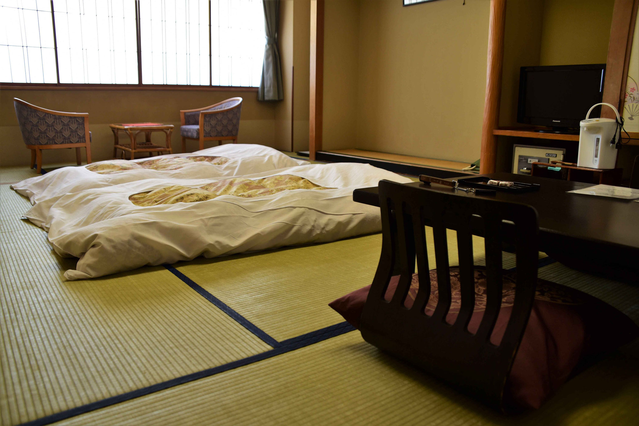 Bilder von unserem Zimmer im Ryokan I