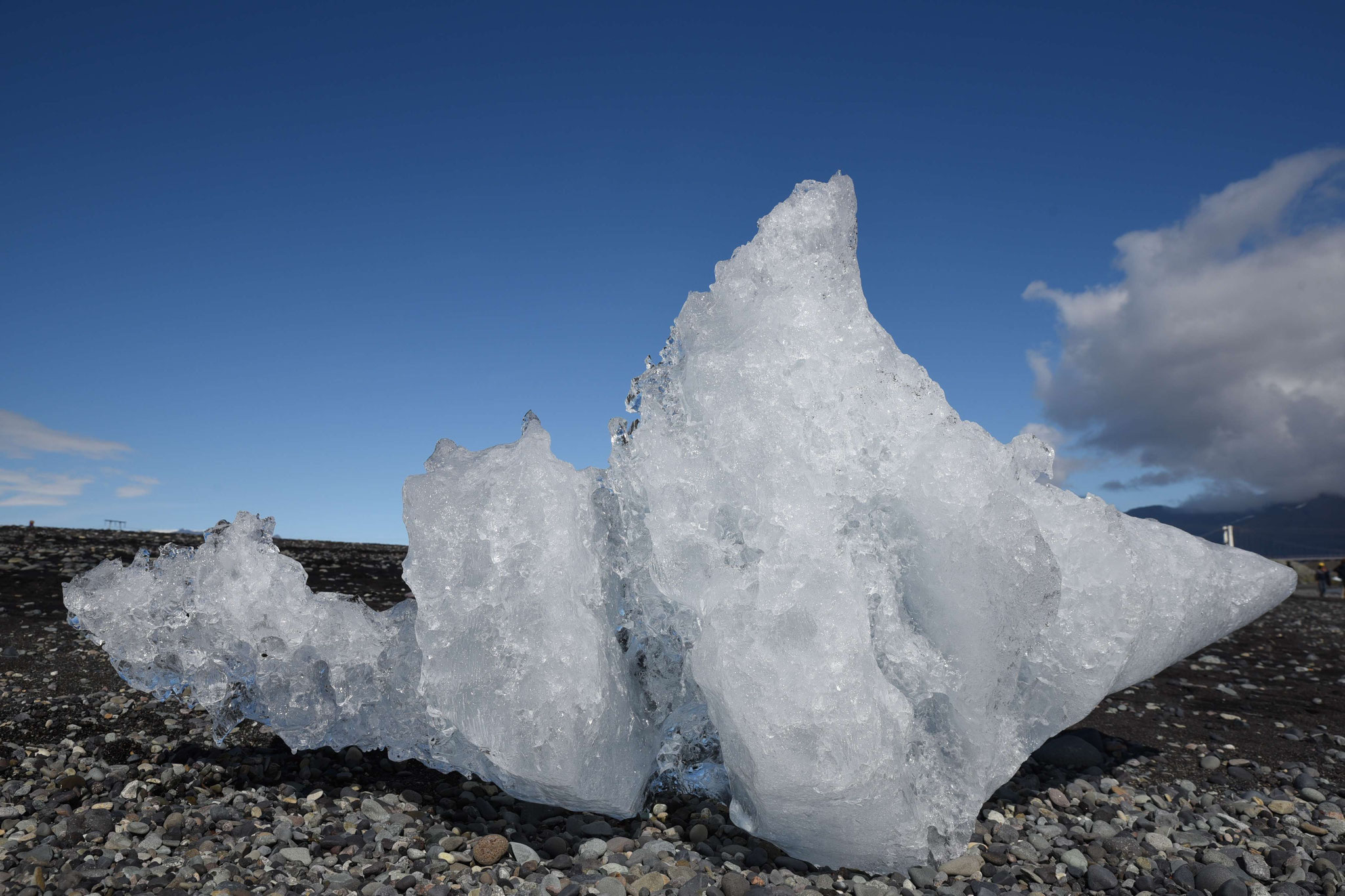 Strand bei Jökulsarlón