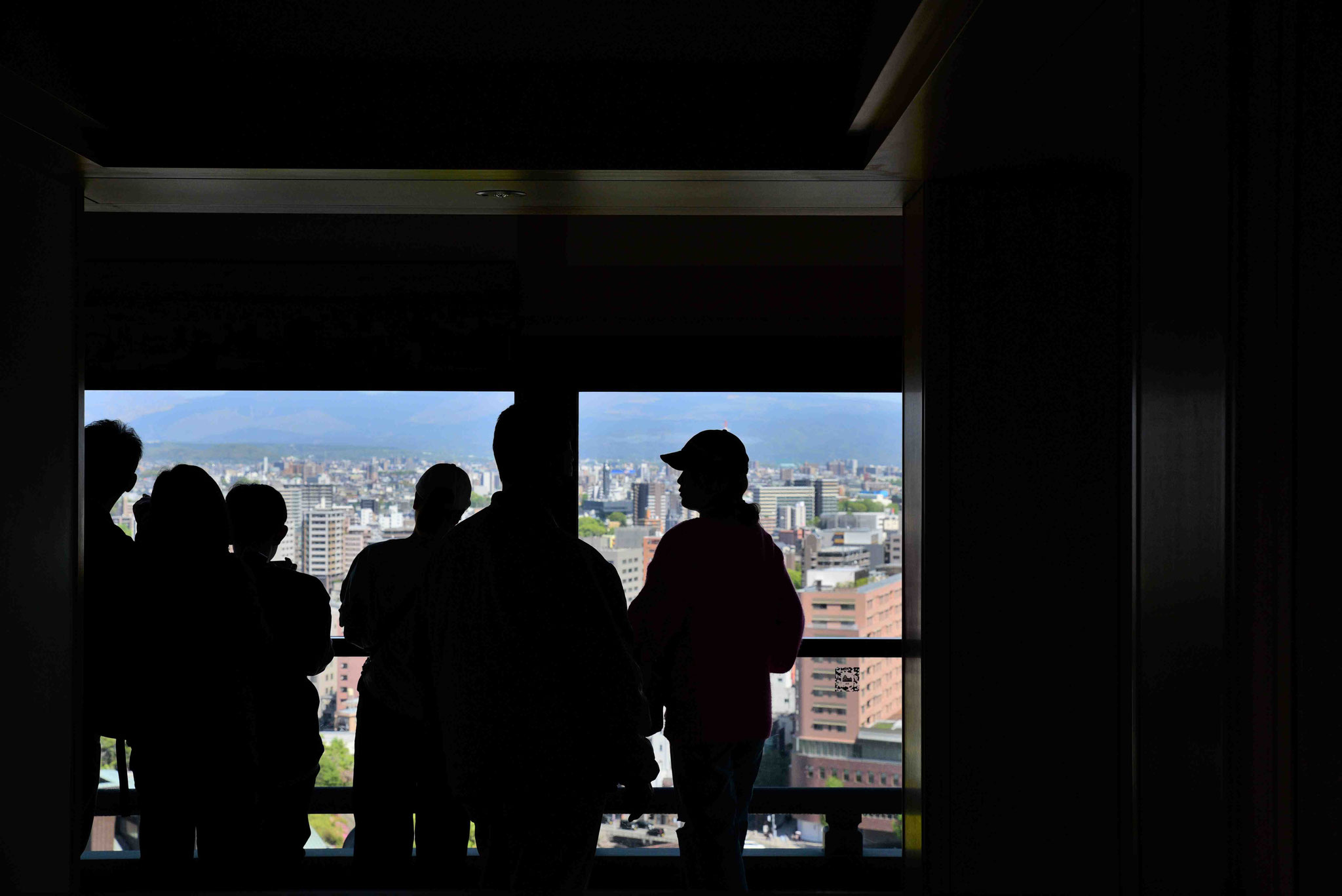 Ausblick oben aus der Burg