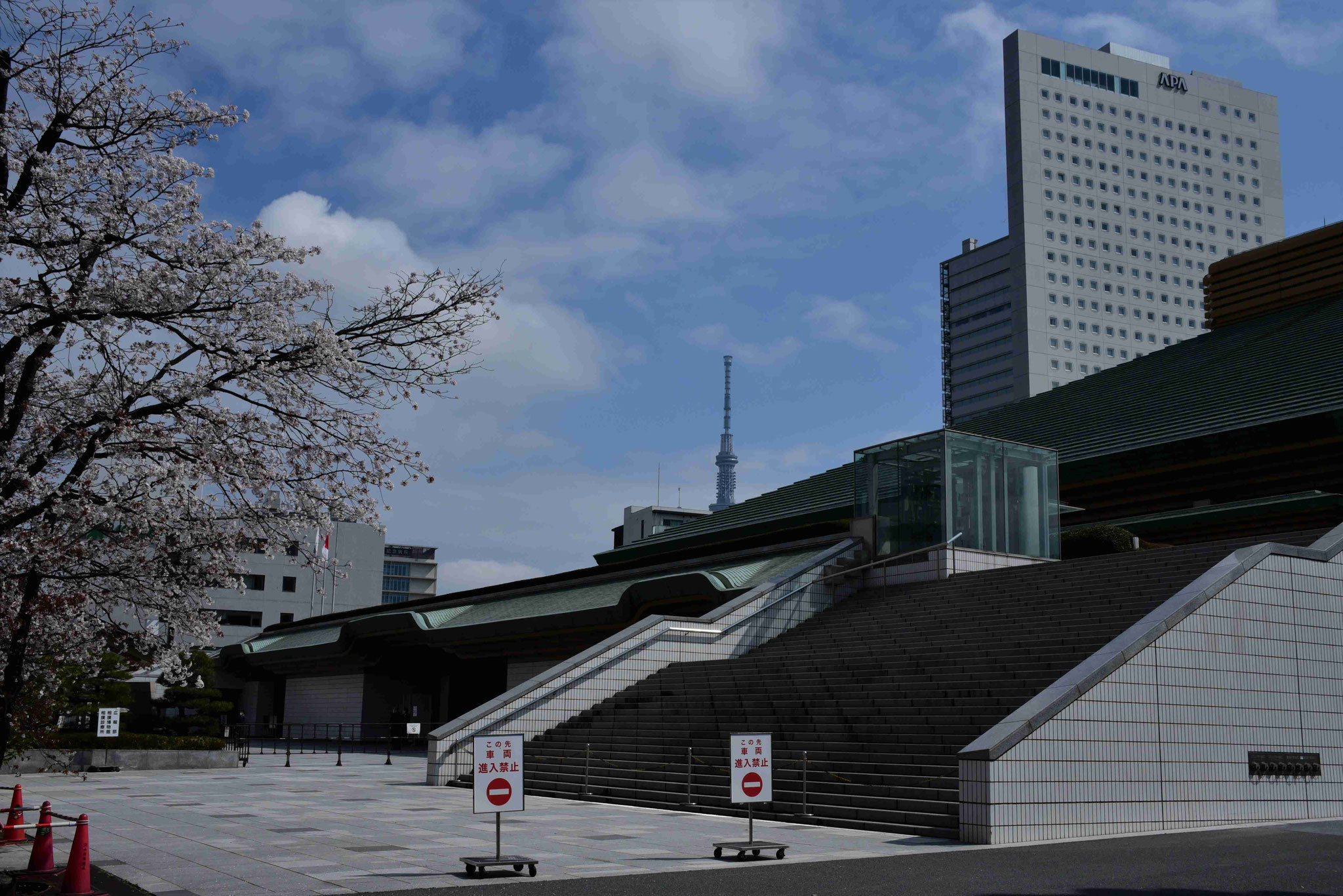 Wettkampfhalle von Tokio - die Hälfte aller Wettkämpfe findet hier statt