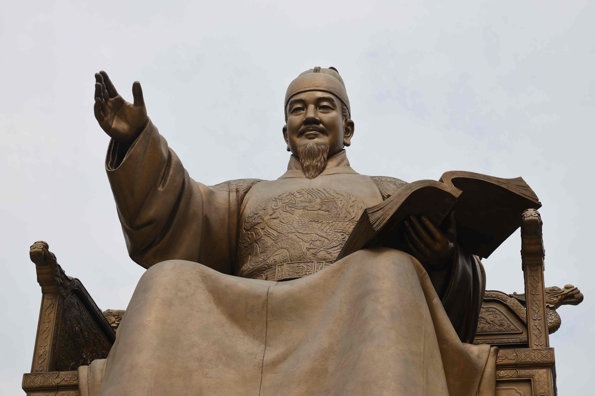 Statue von König Sejong