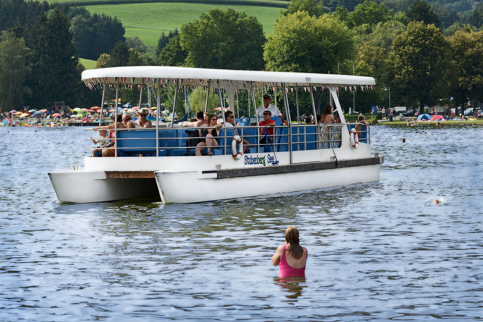 Ausflugsschiff Stubenbergsee / © Oststeiermark Tourismus / Christian Strassegger