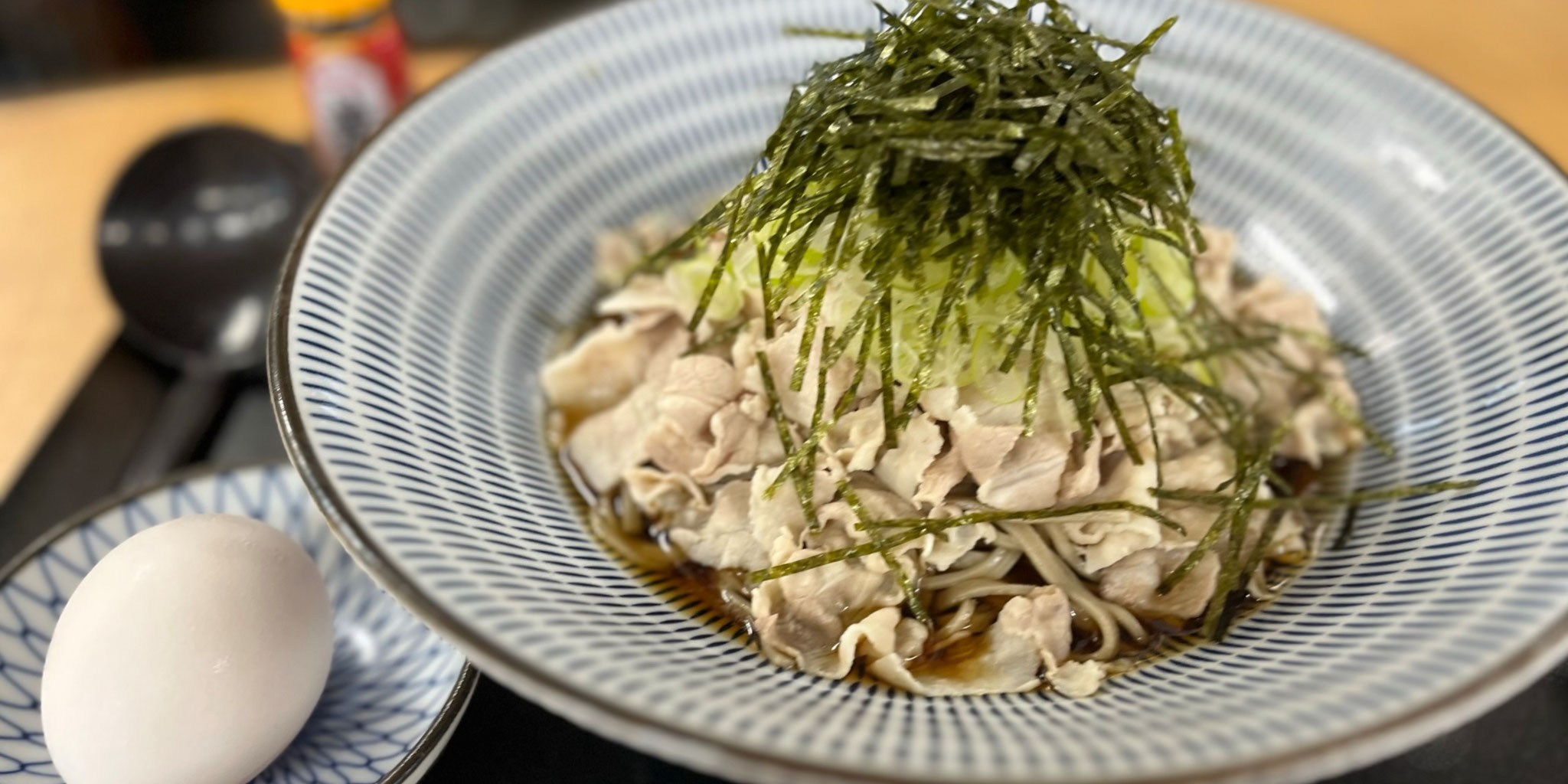 甘辛冷し肉そば