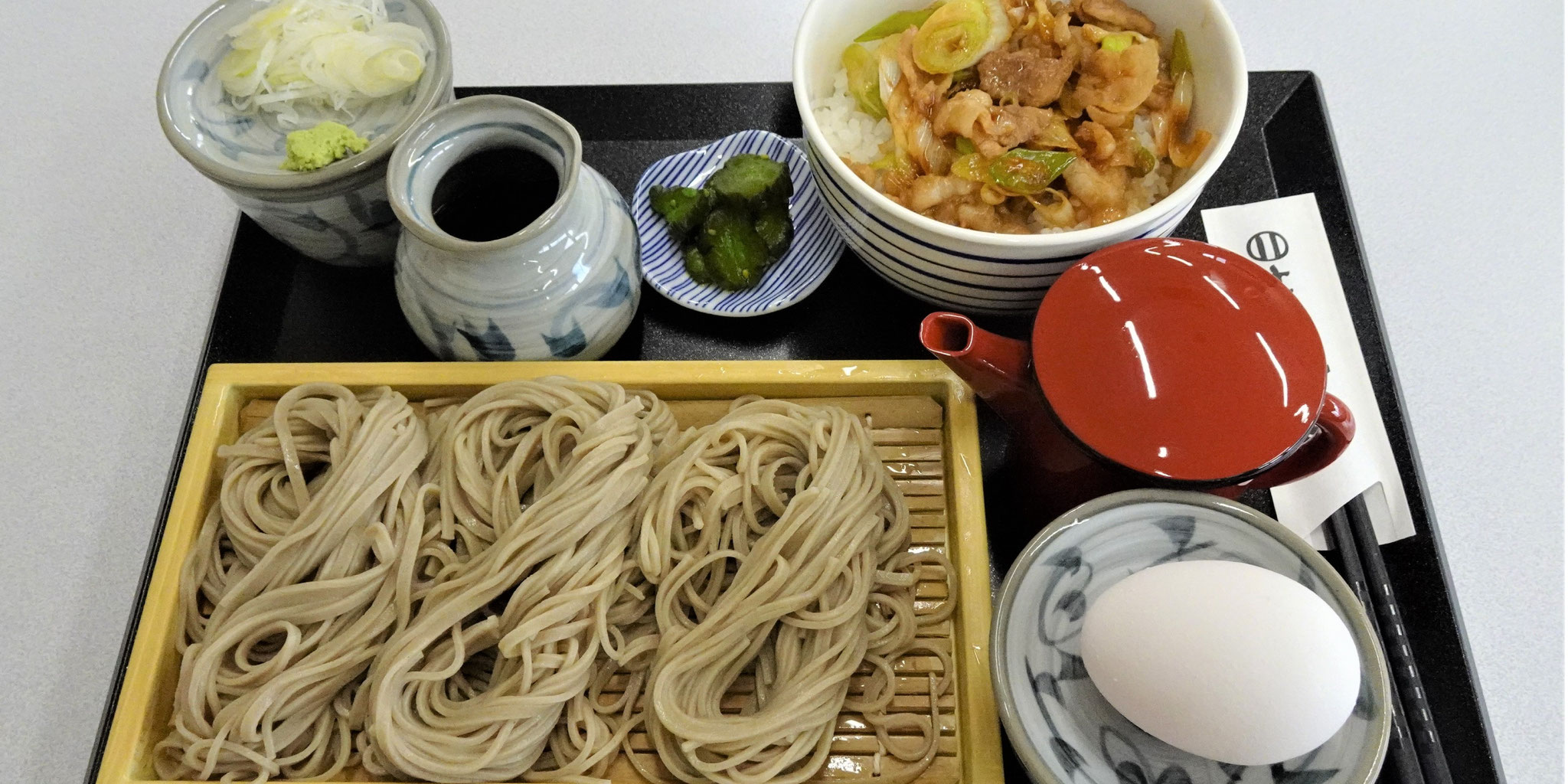 スタミナ丼セット