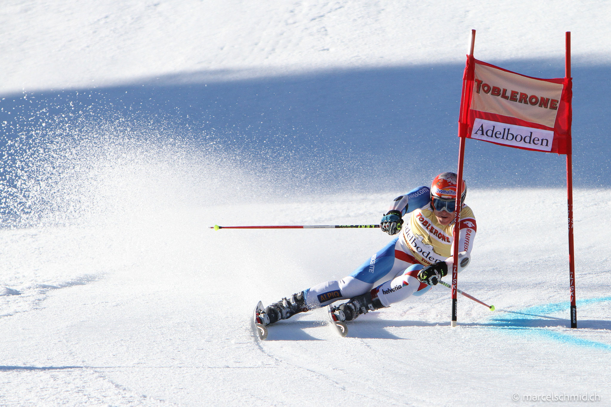Didier Cuche am Chuenisbärgli 2011, Adelboden