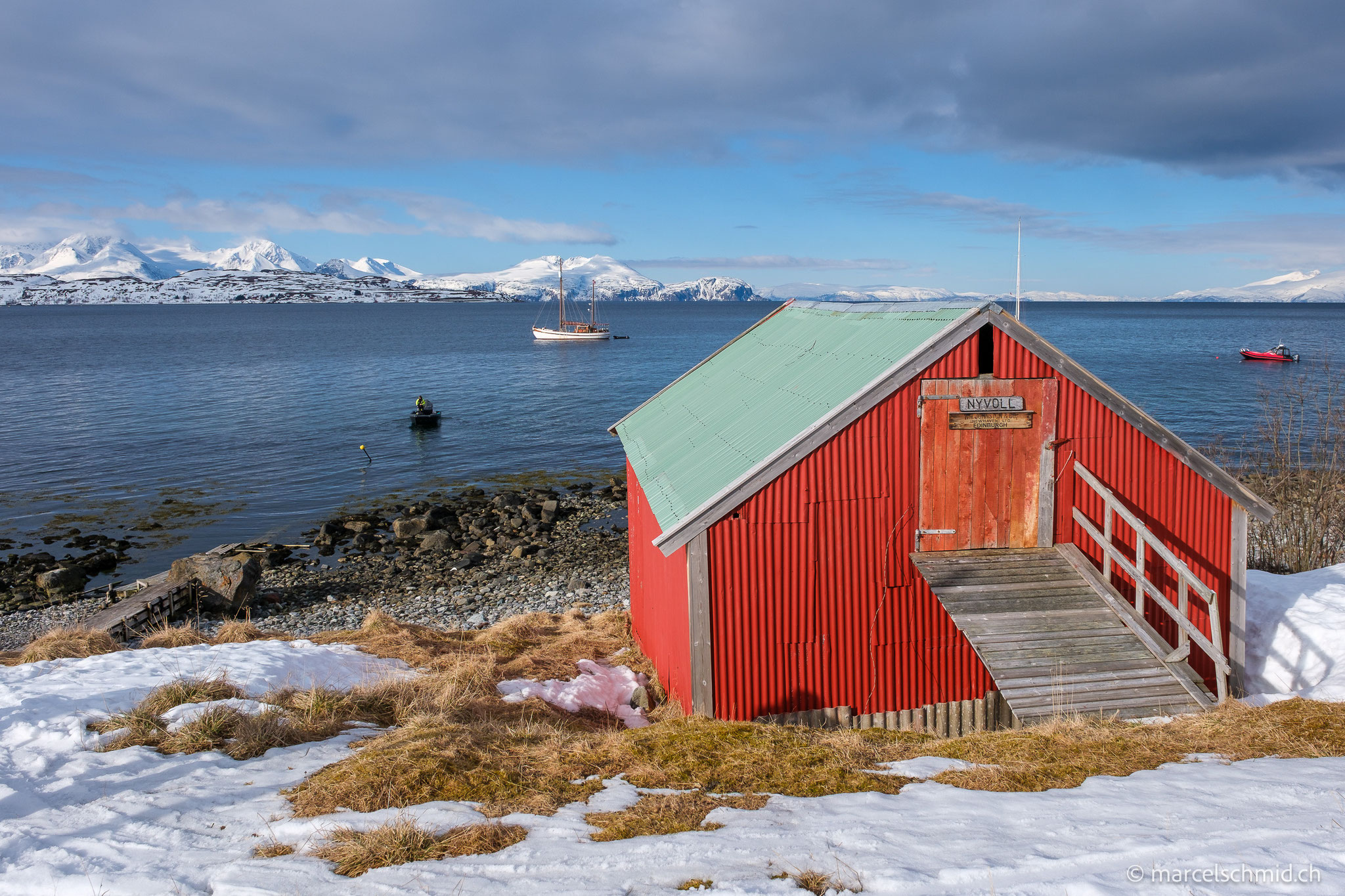 Lyngenfjord, Troms, Norwegen