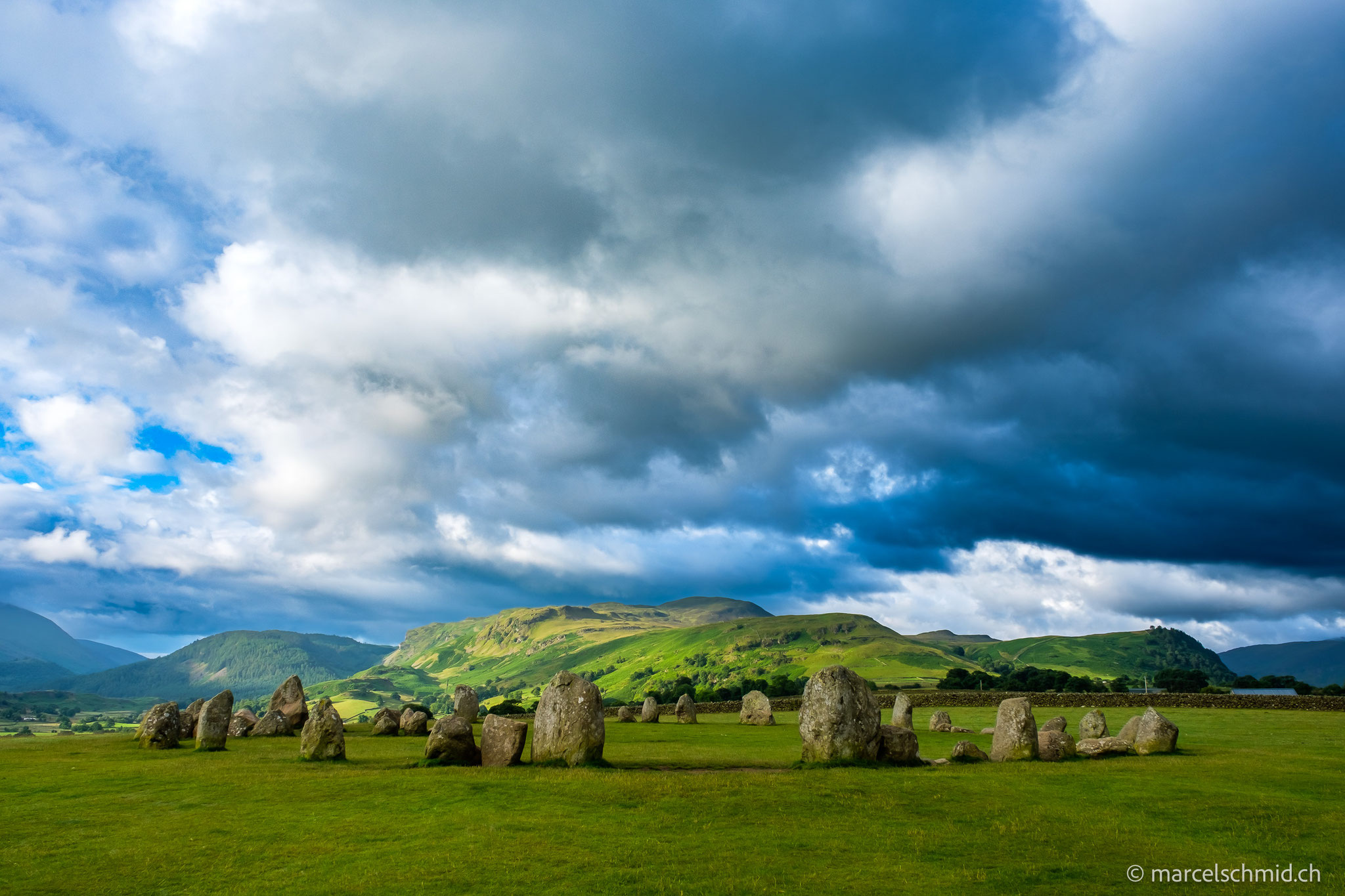 Castlerigg Stonecircle, Keswick, Lake District National Park, Nordengland