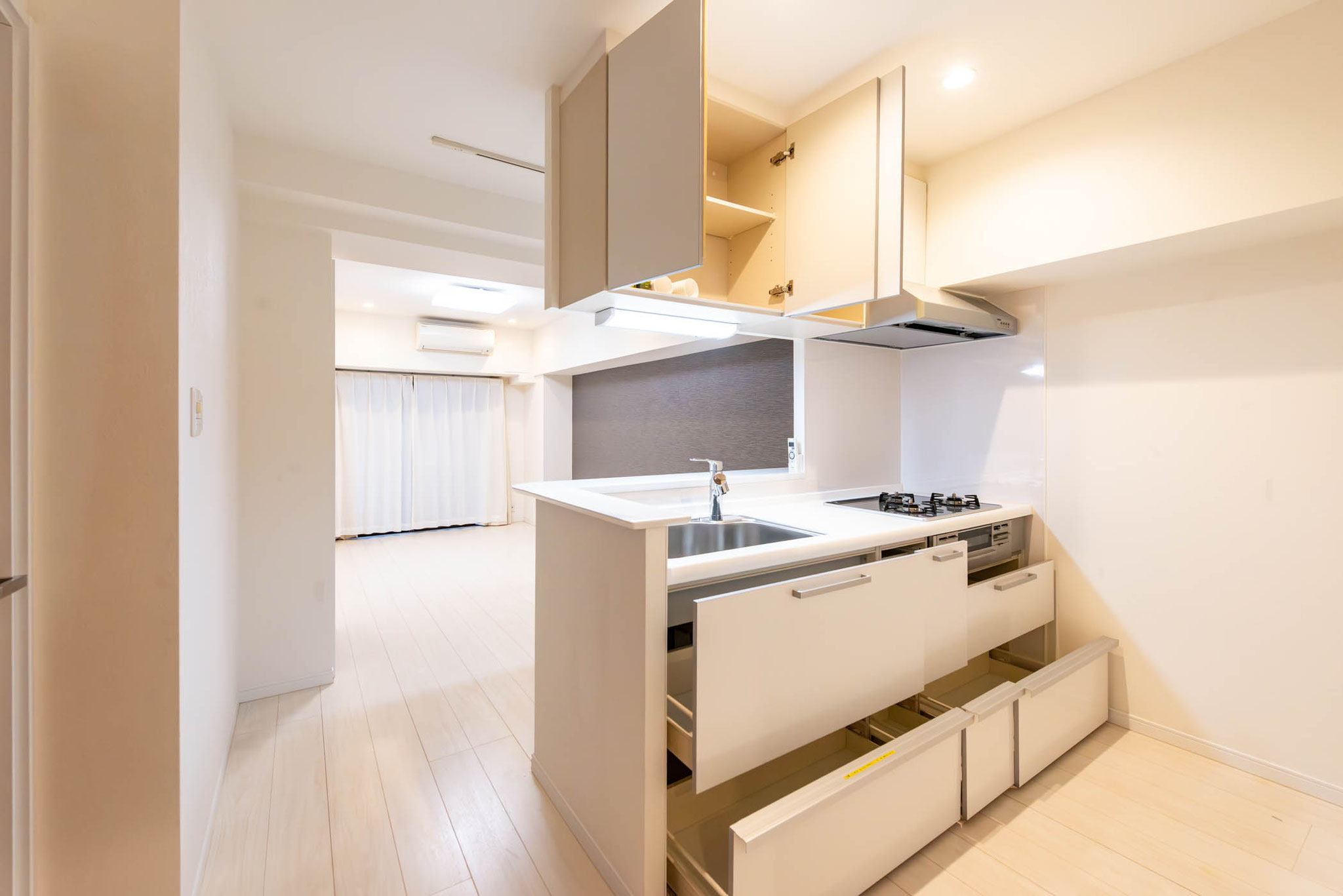 キッチンの収納力