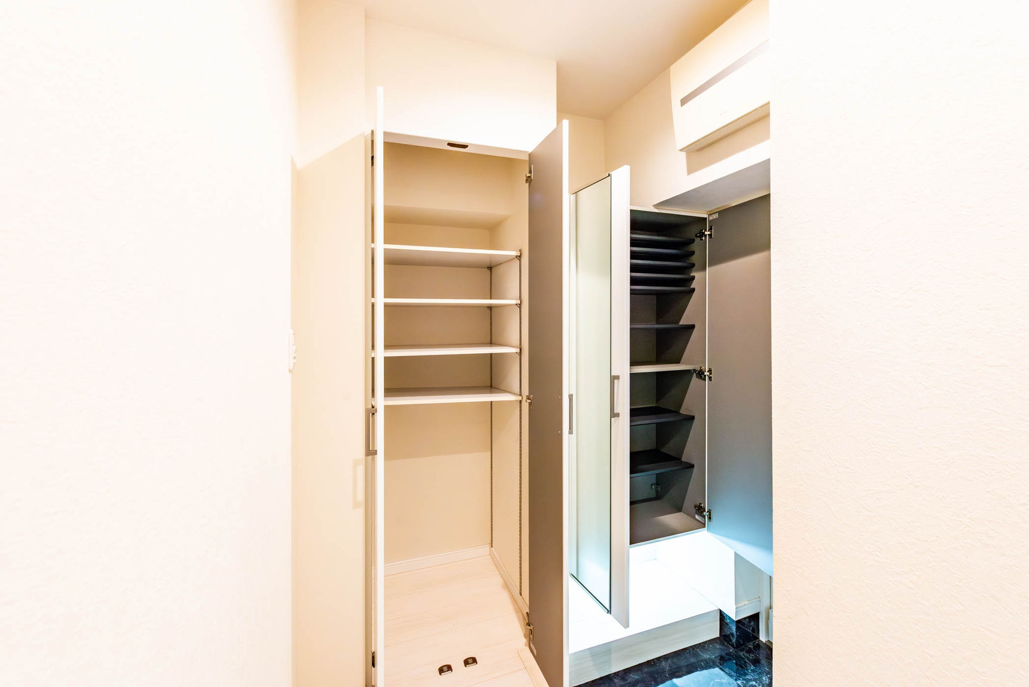 玄関収納の収納力