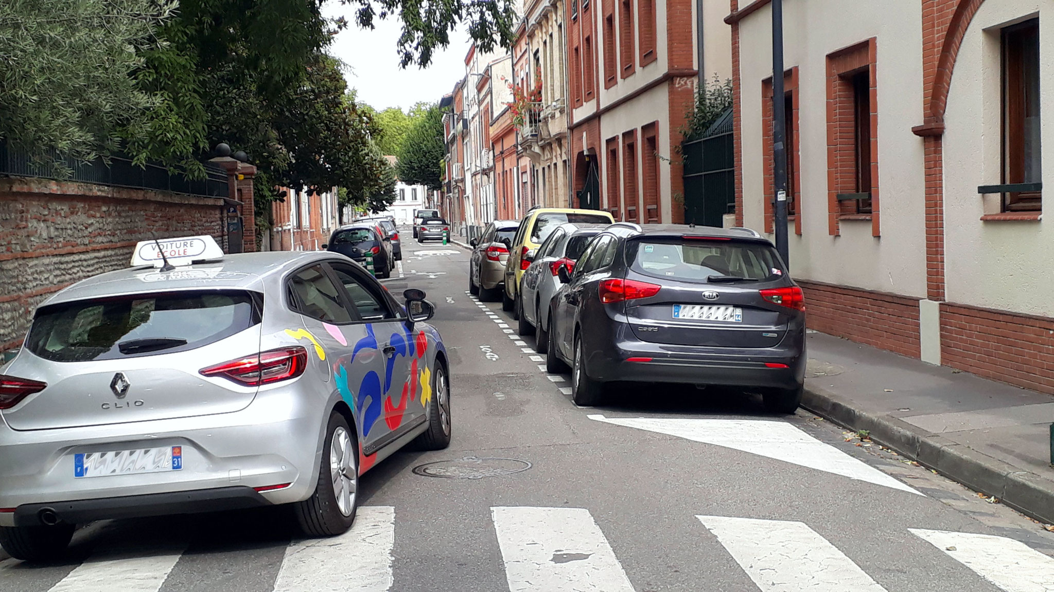 Rue Ingres, , avec chicanes