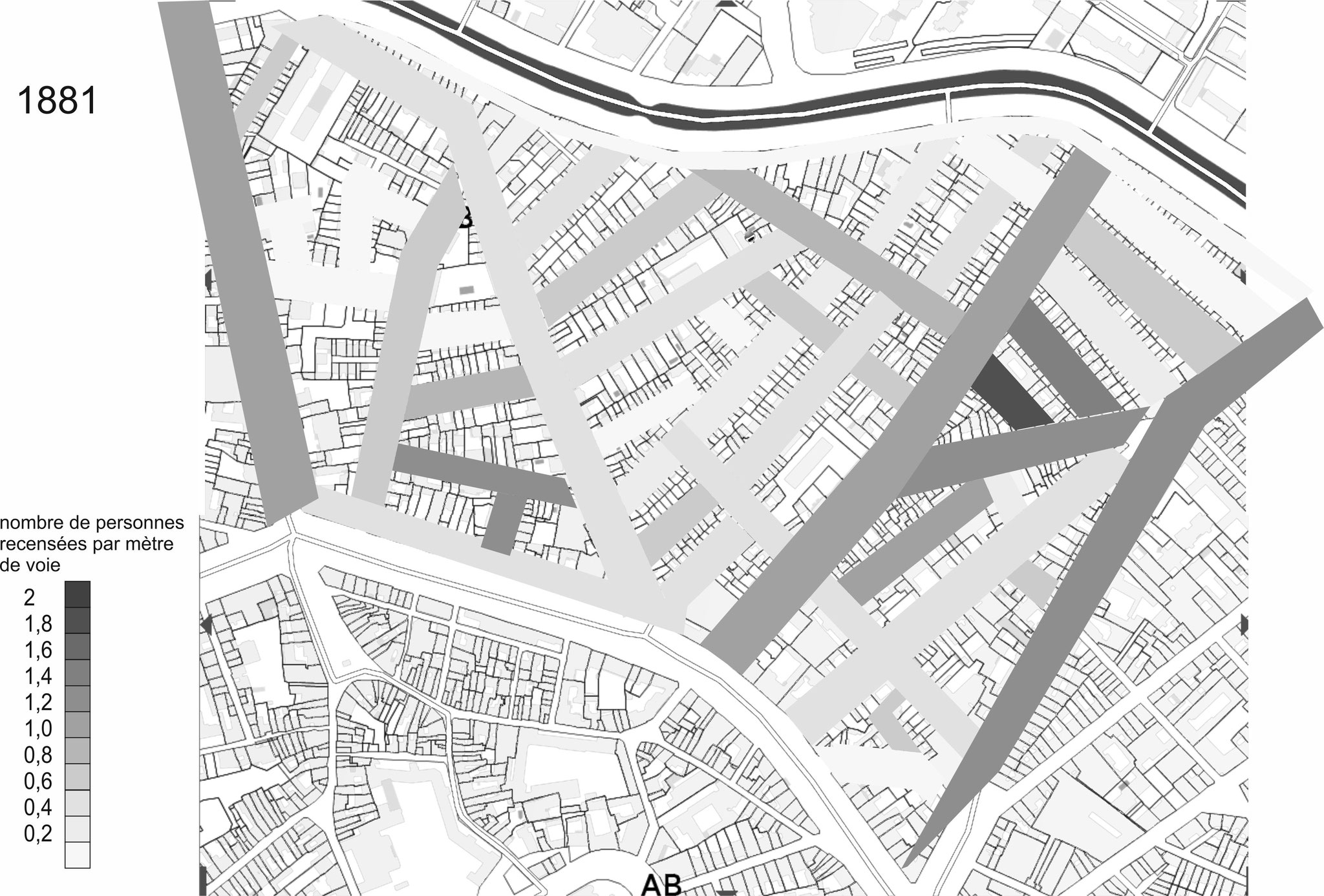 ... en précèdant l'angle des Chalets