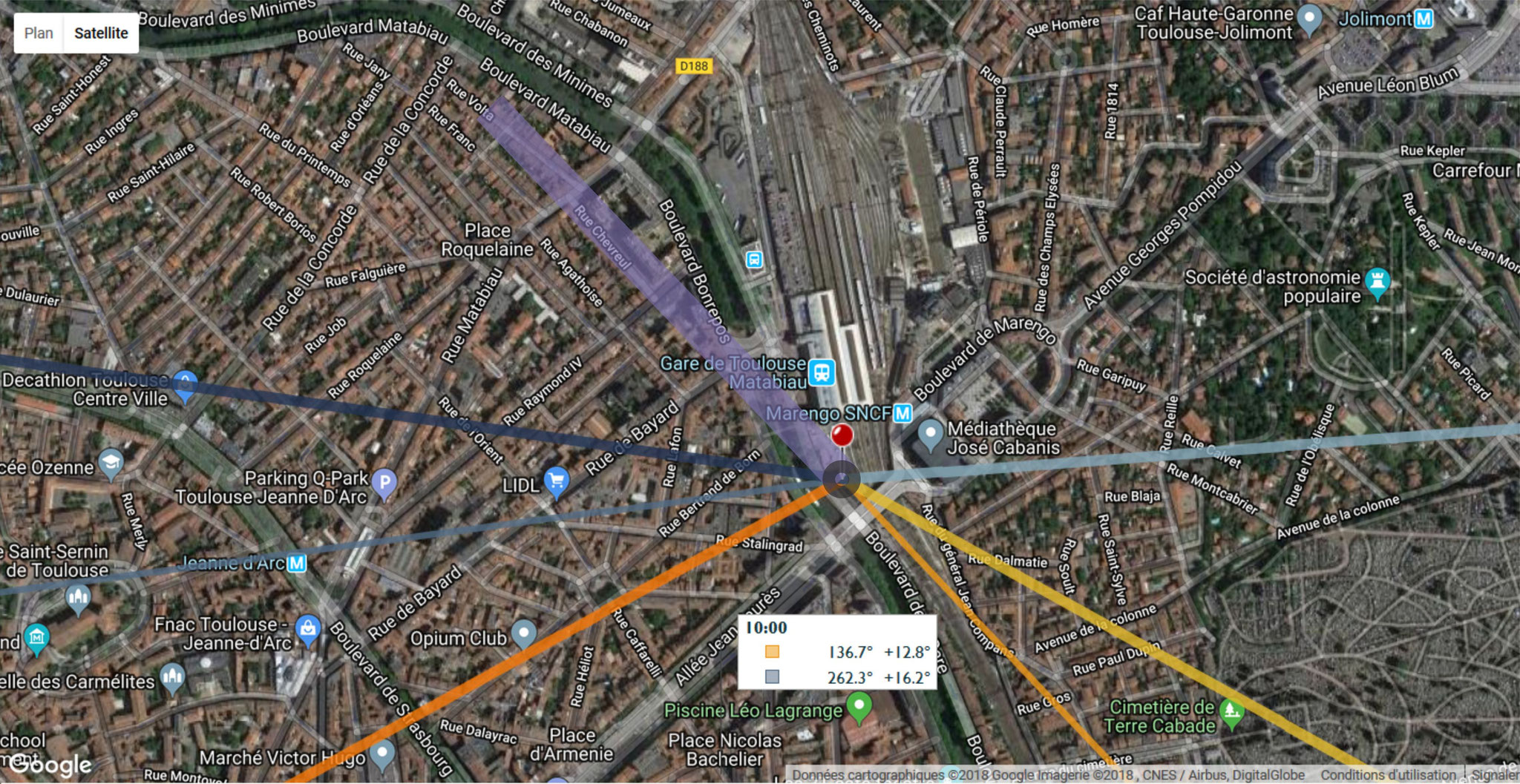 à 10h, elle passe rue Volta et sur la Maison de quartier