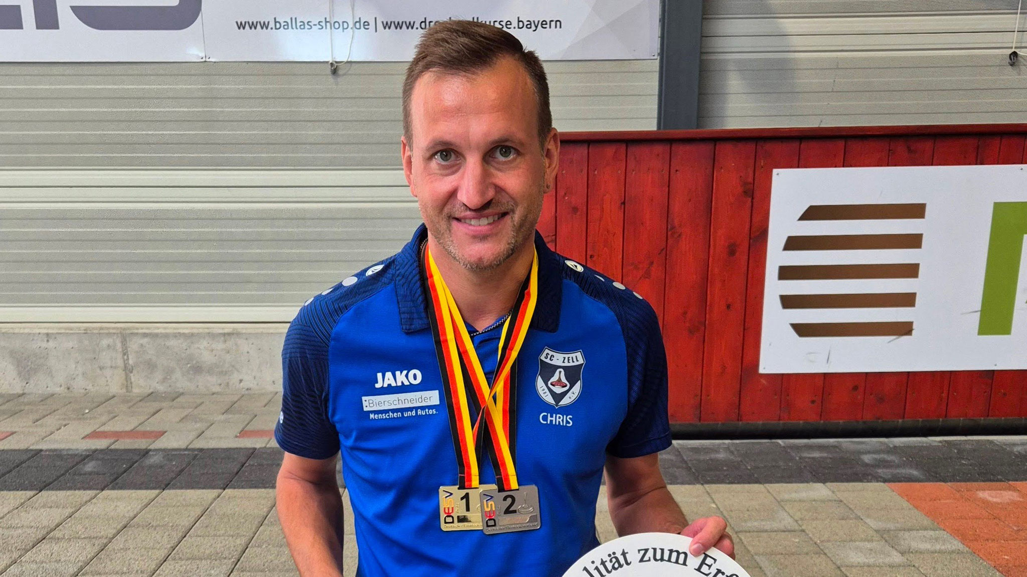 Christoph Öttl wird Deutscher Vizemeister & Deutscher Meister Ziel Sommer 2024