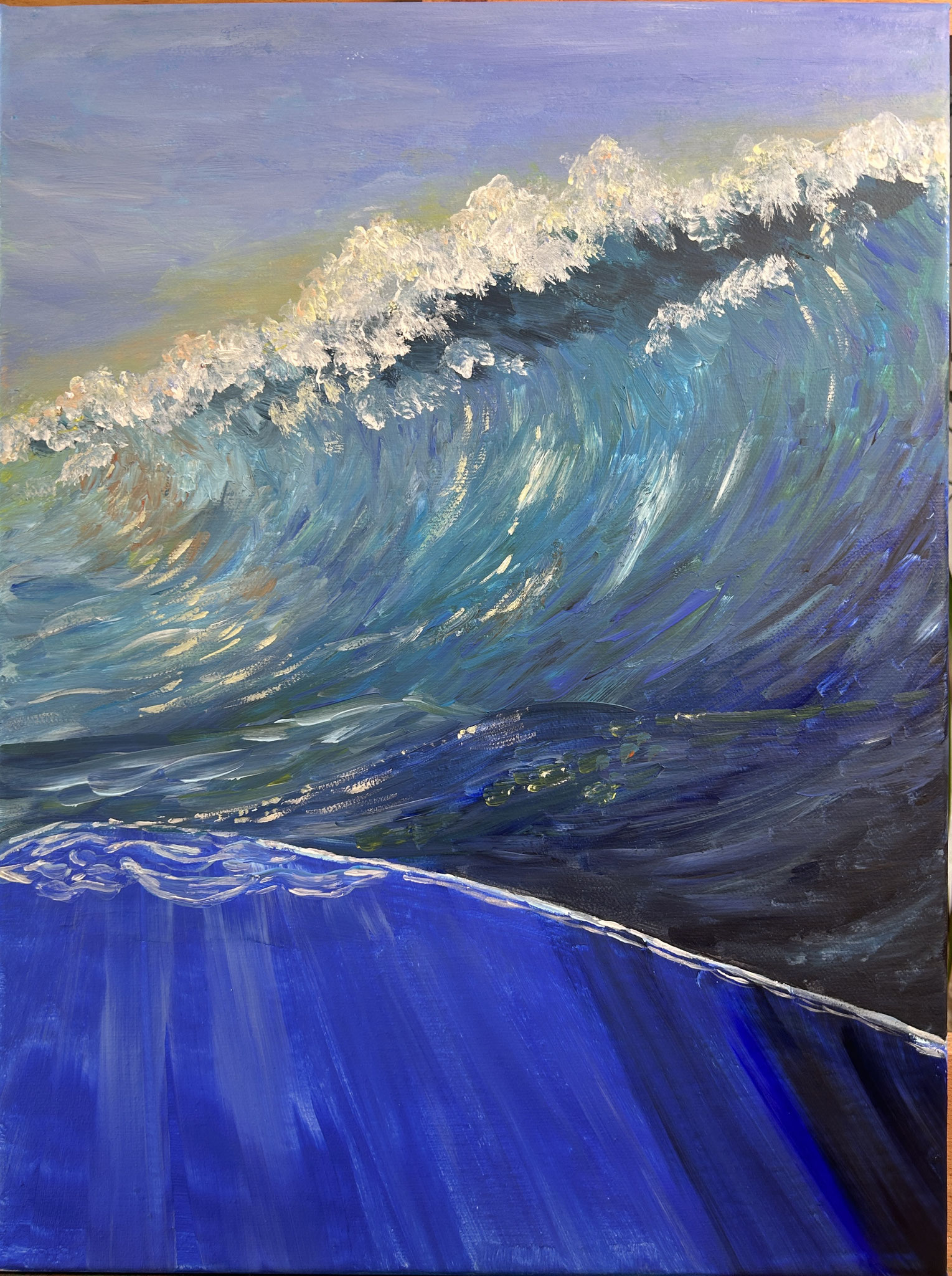 "Die vier Elemente - Wasser" Acryl