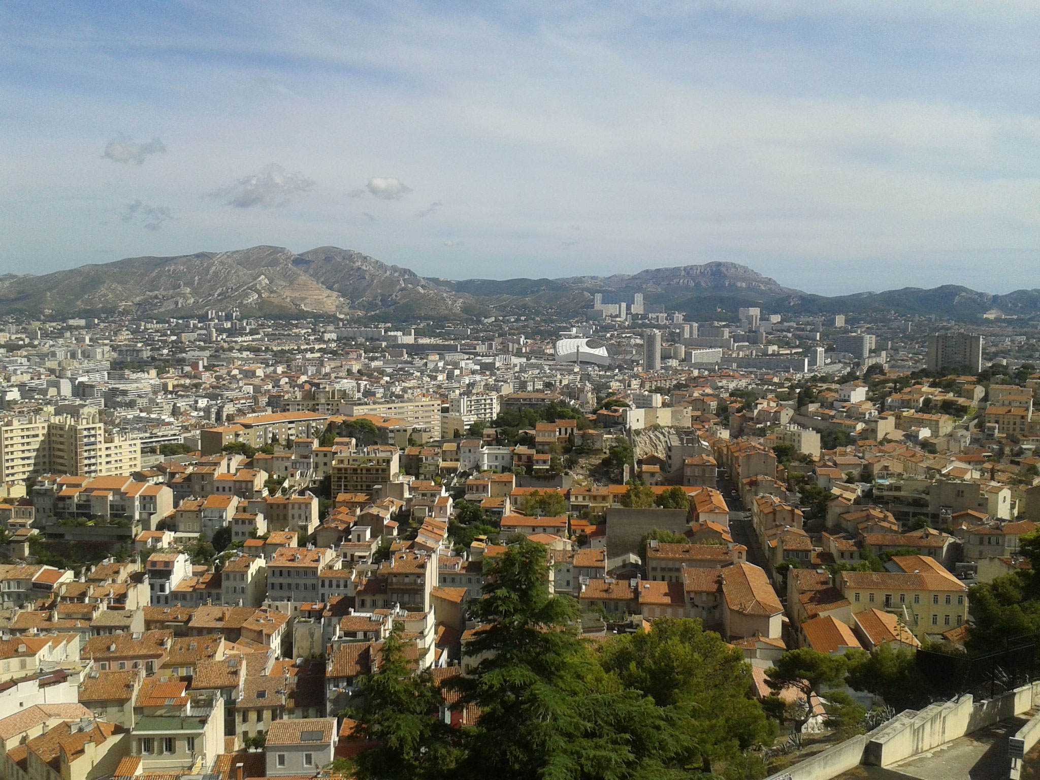 Vue sur Marseille