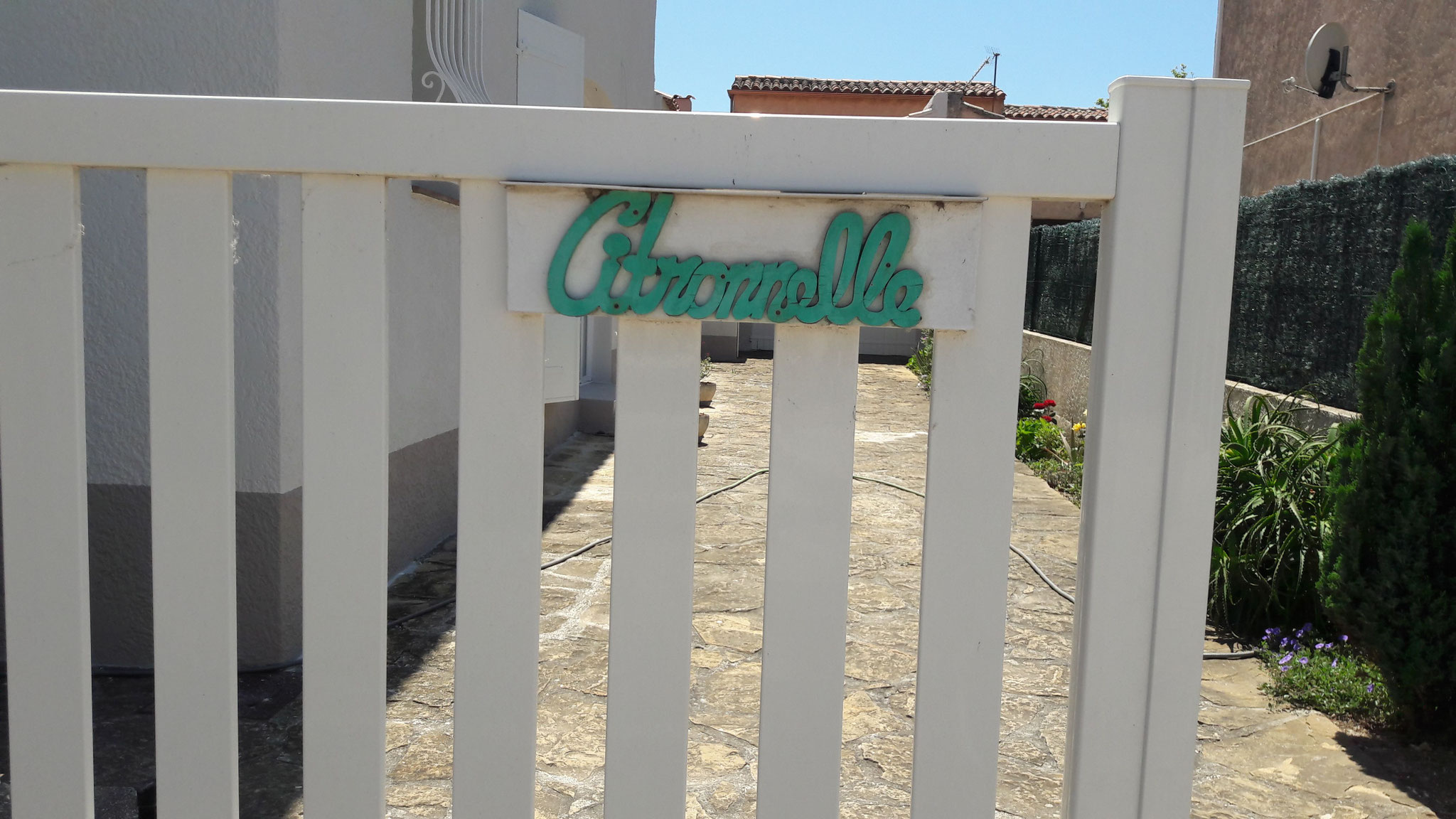 Portail de la Villa Citronnelle