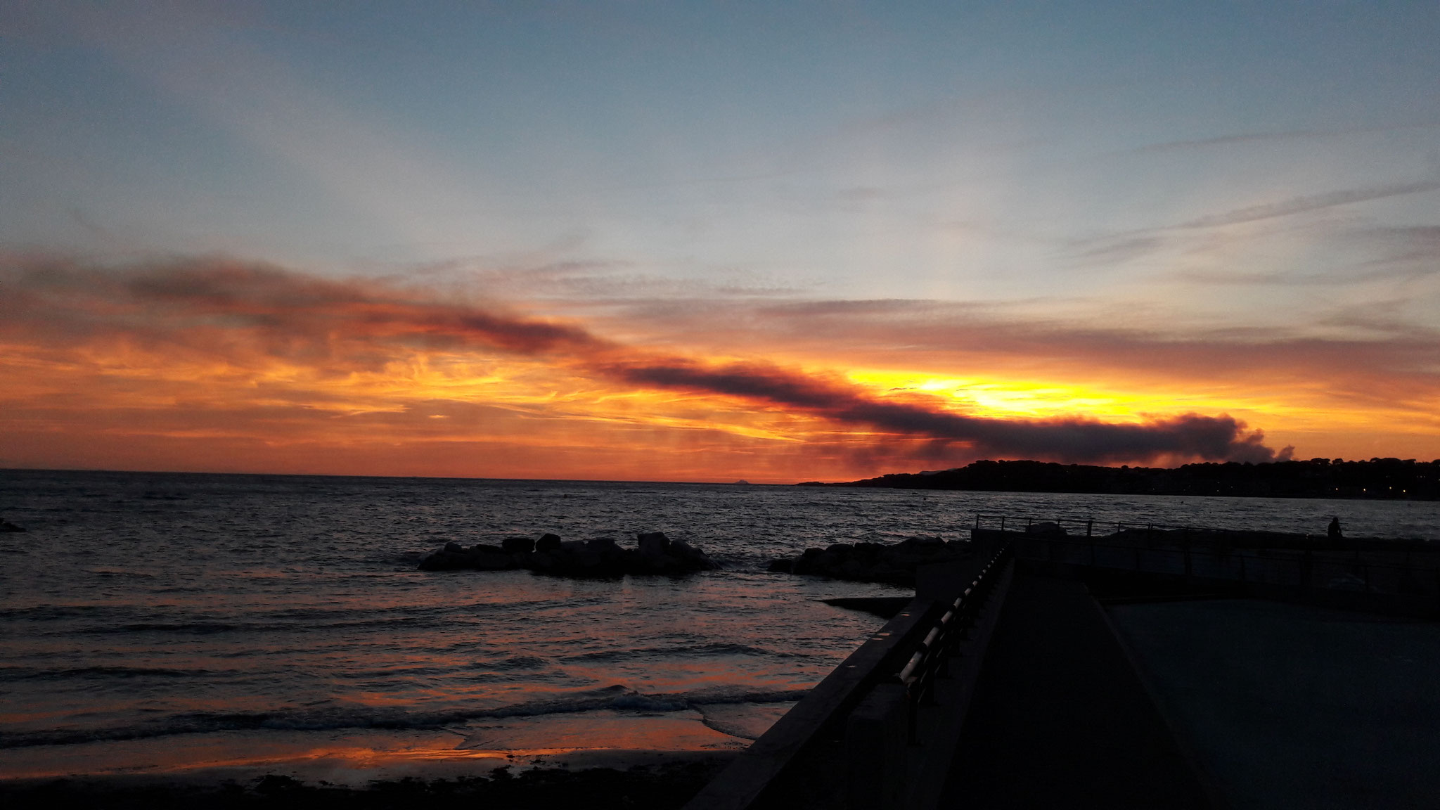 A 600 mètres Plage de Bonnegrace