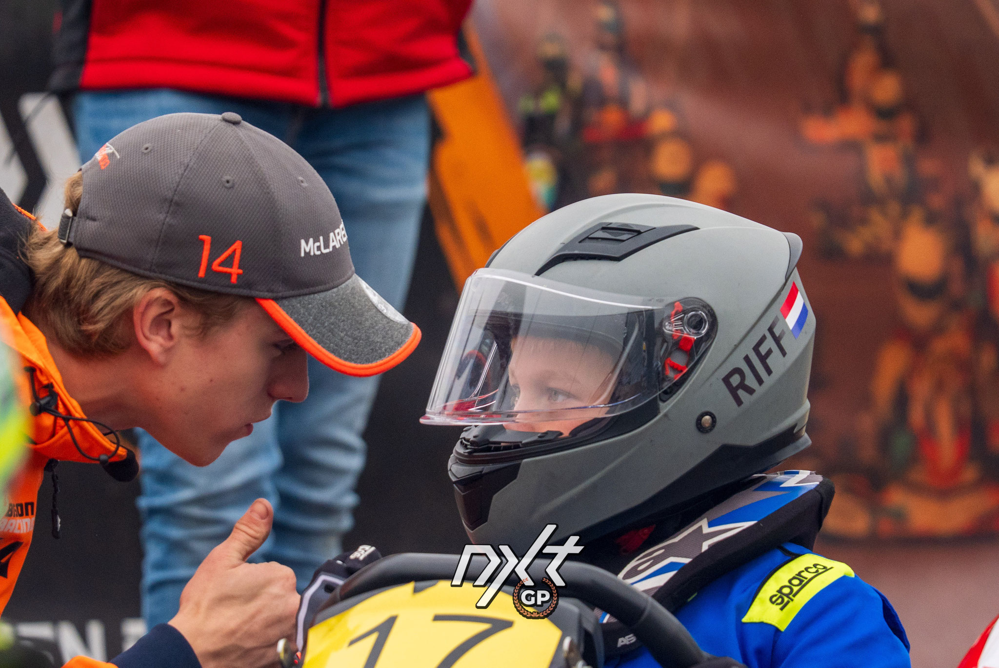2025: Coachen tijdens NXTGP race Assen, Riff.
