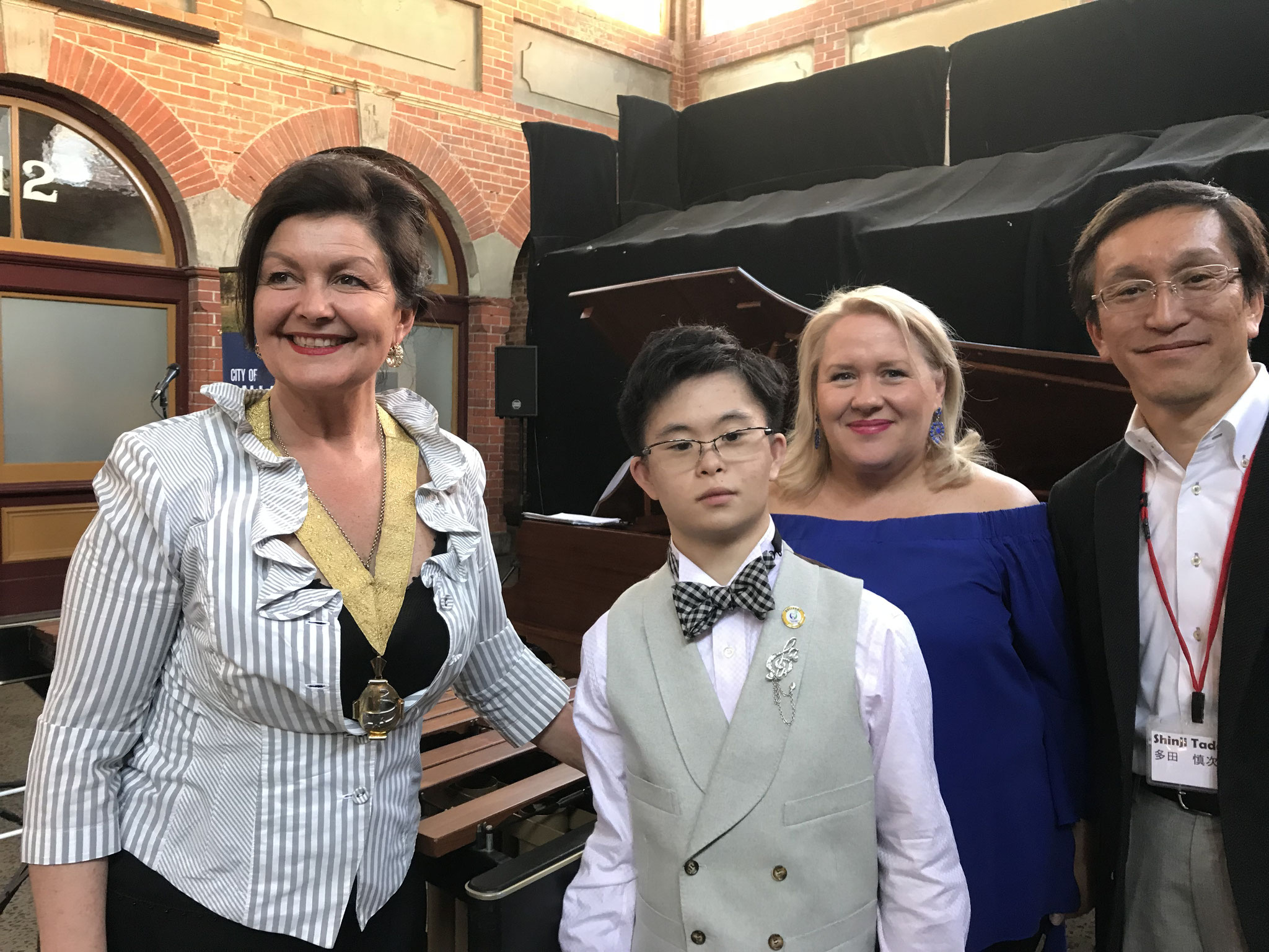 Happymallet多田駿介 ダウン症のマリンバ奏者多田駿介のhp