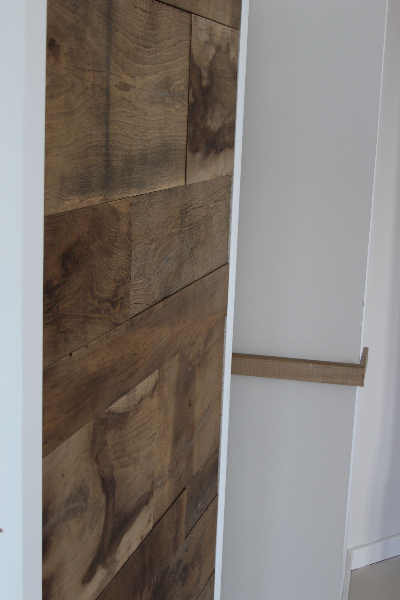 Showroom Fendt Holzgestaltung Wandverkleidung