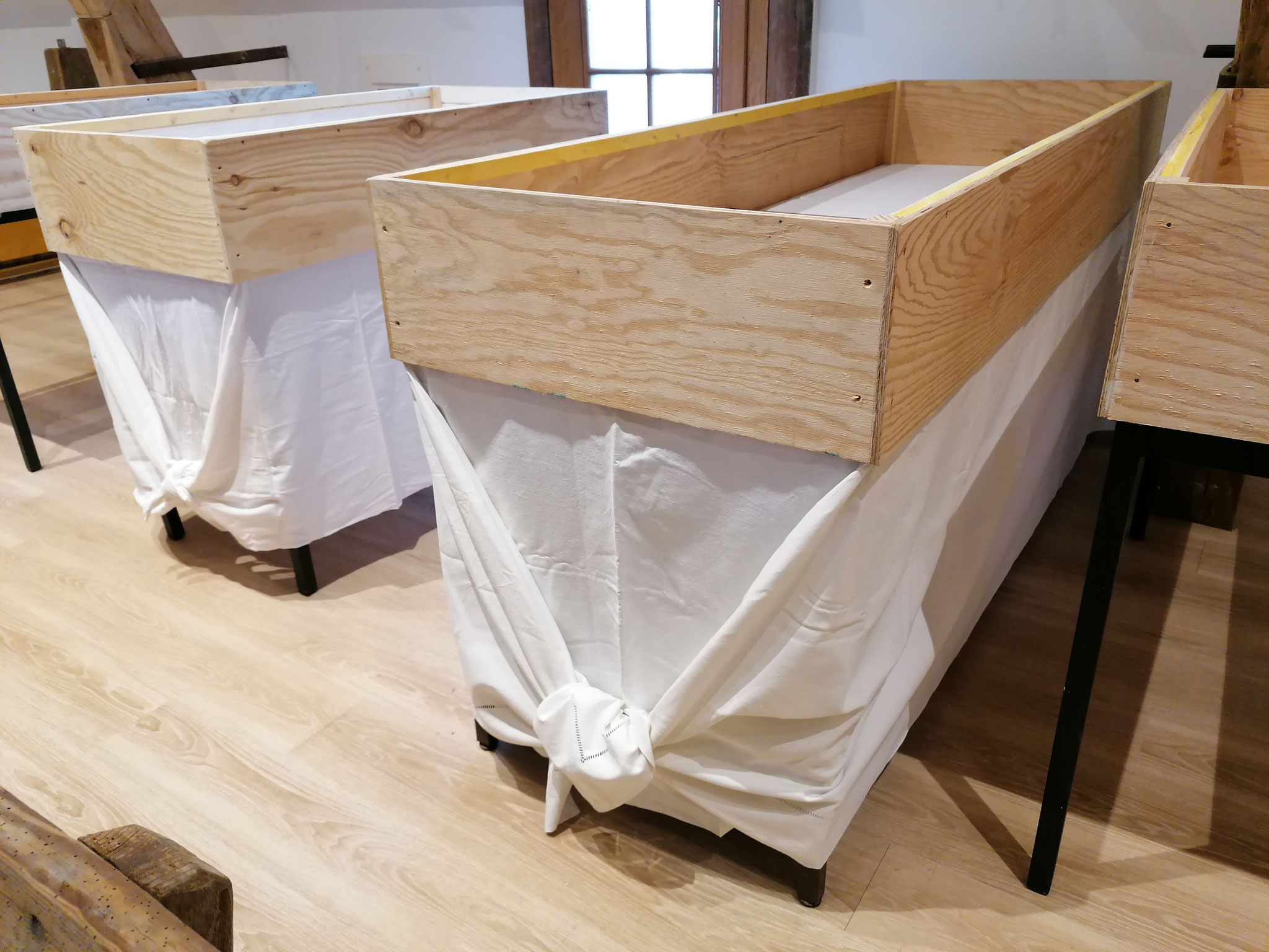 Habillage des tables