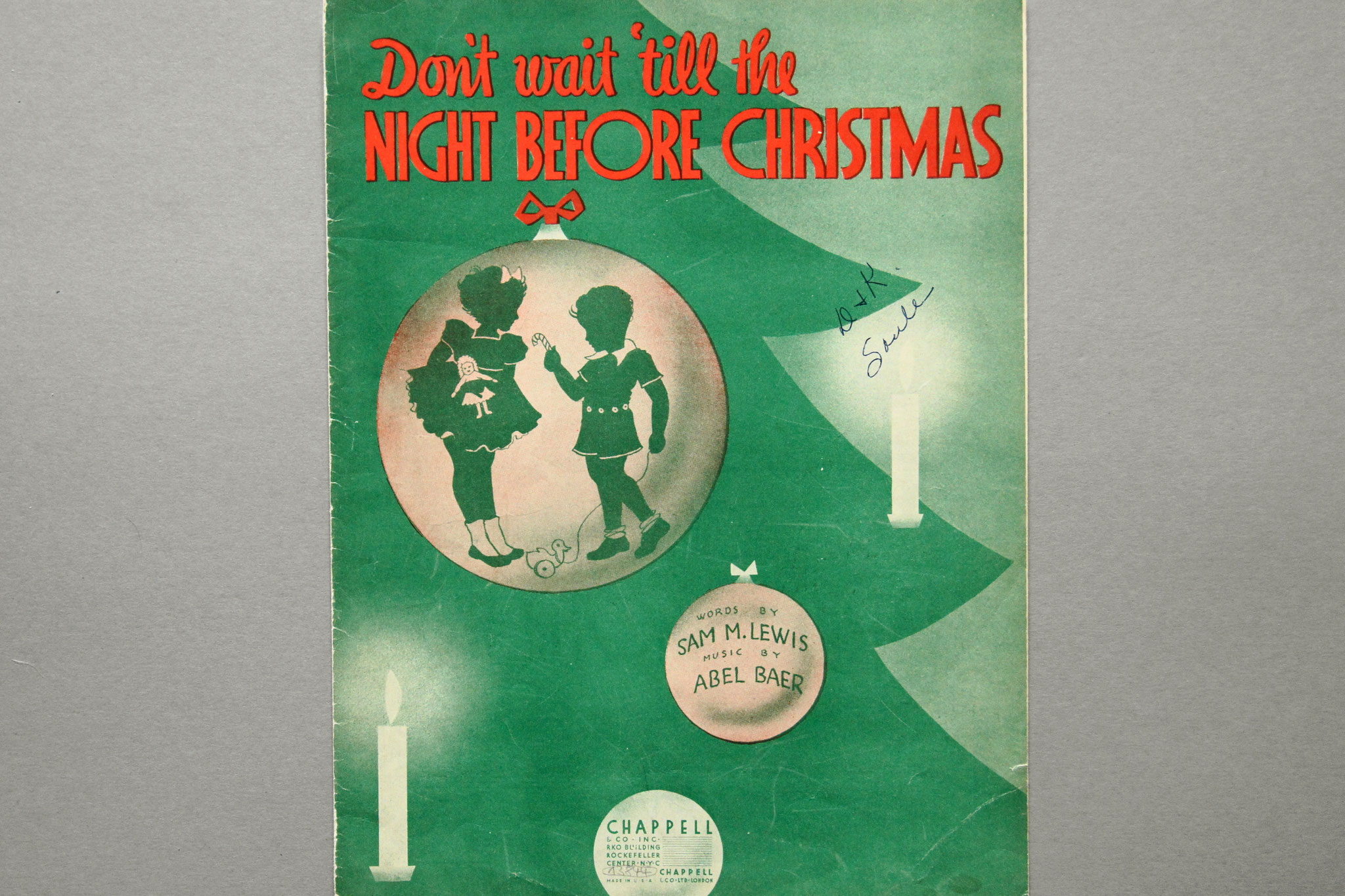 Amerikanische Weihnachtslieder notenmuseum