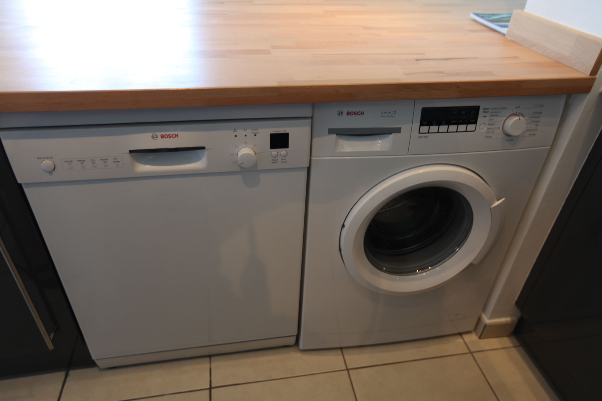 Lave vaisselle & lave linge Bosch