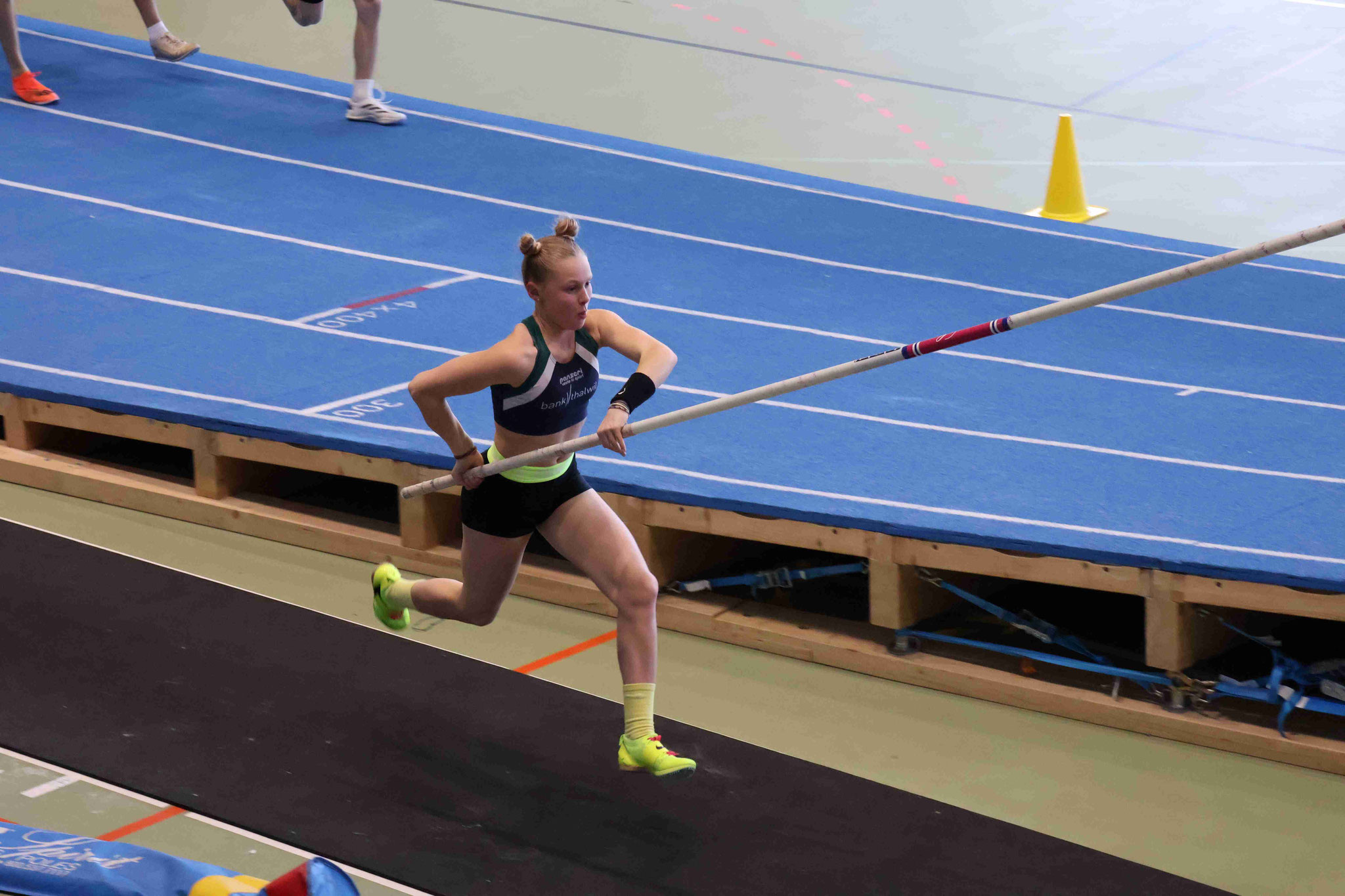 Gloria Polster mit Anlauf zur Silbermedaille