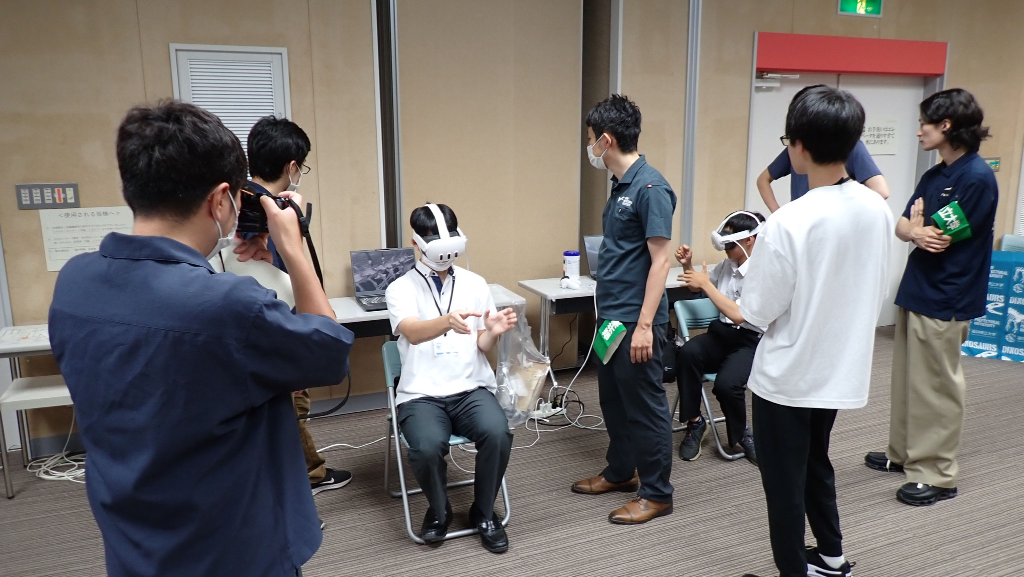 VR体験の様子