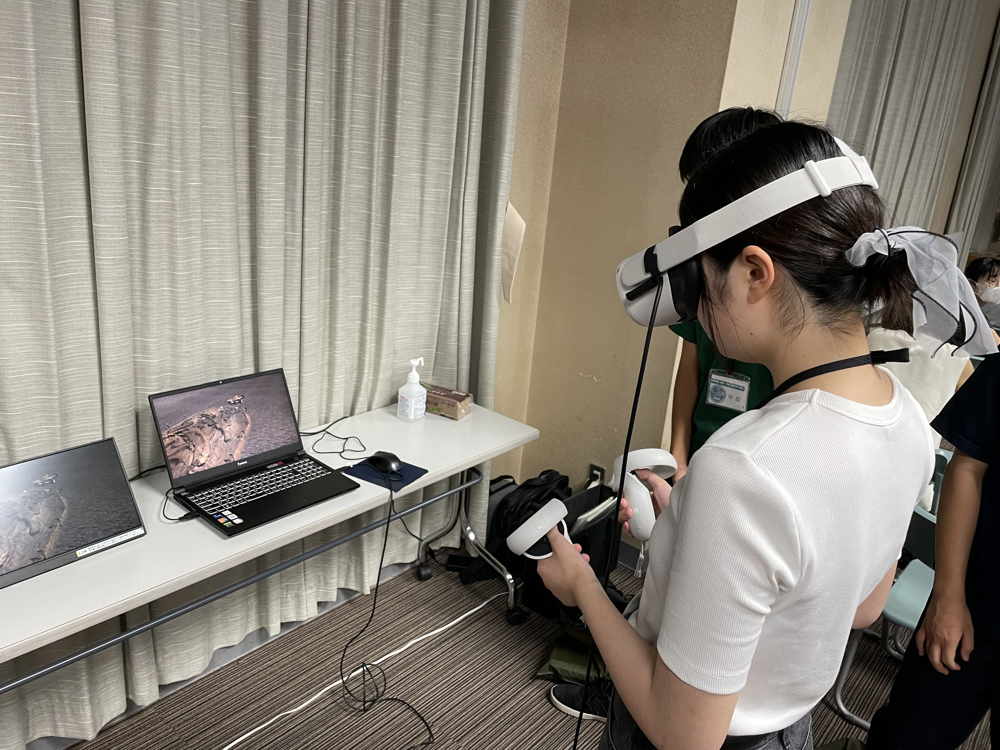 VR体験の様子
