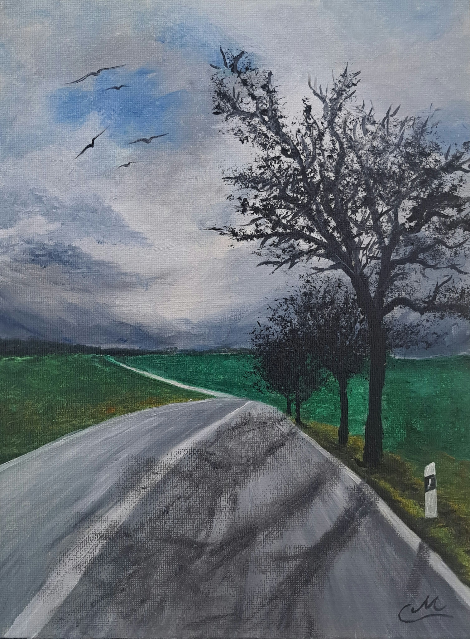auf der Strasse Irgendwo nach Nirgendwo