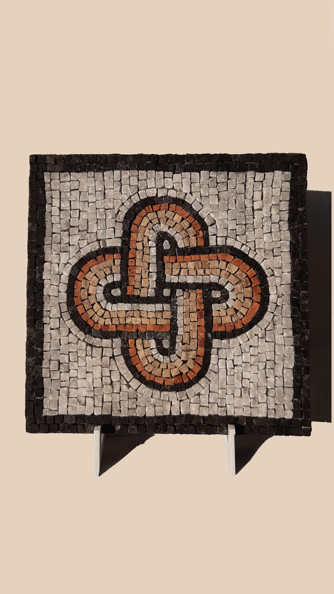 "Seminato con decoro" mosaico