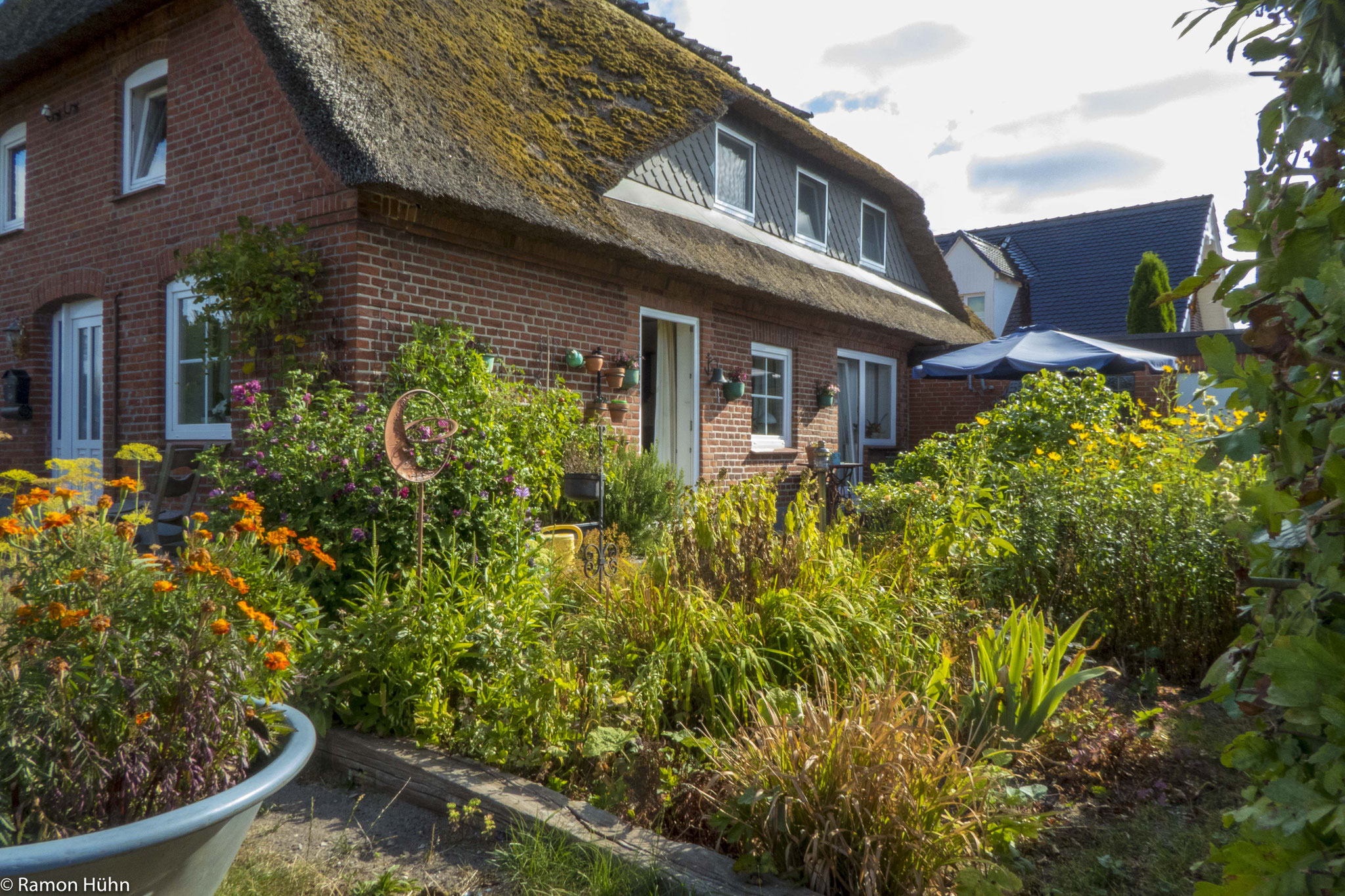 Unser Haus mit Garten