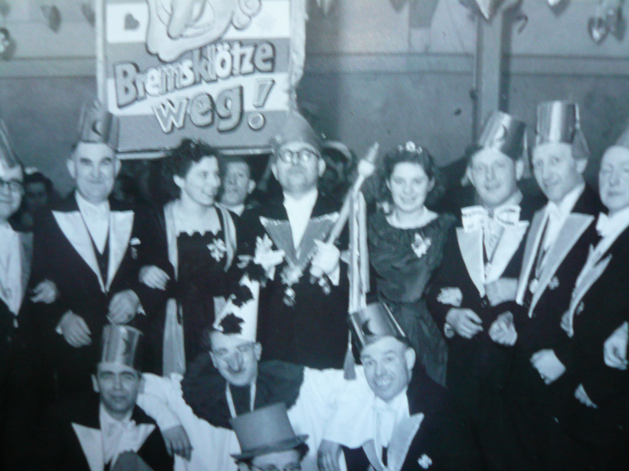 1951 Erwin I. Gehrke + Marlis I. Koch u. Elisabeth II. Lorenz