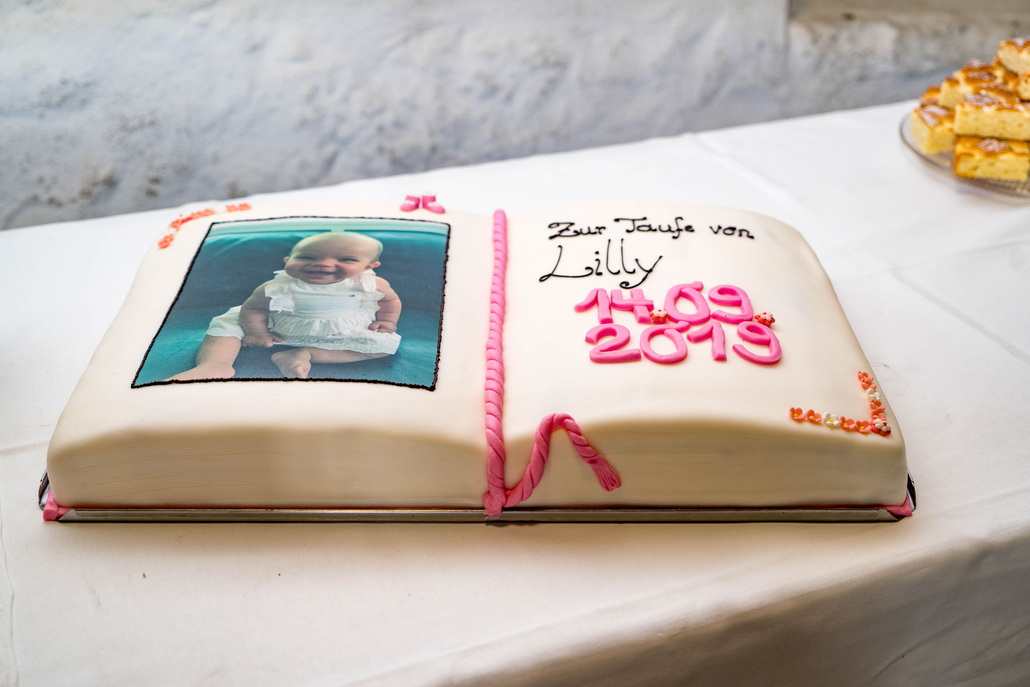zum Beispiel meine Tauf-Torte....