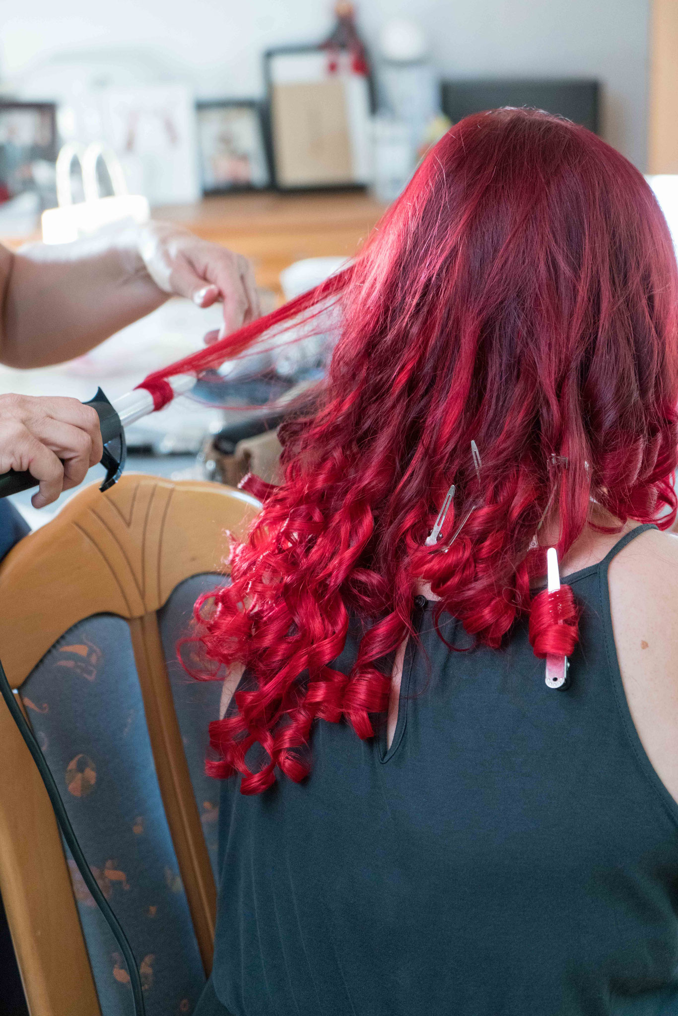 Locken sollen ins Haar