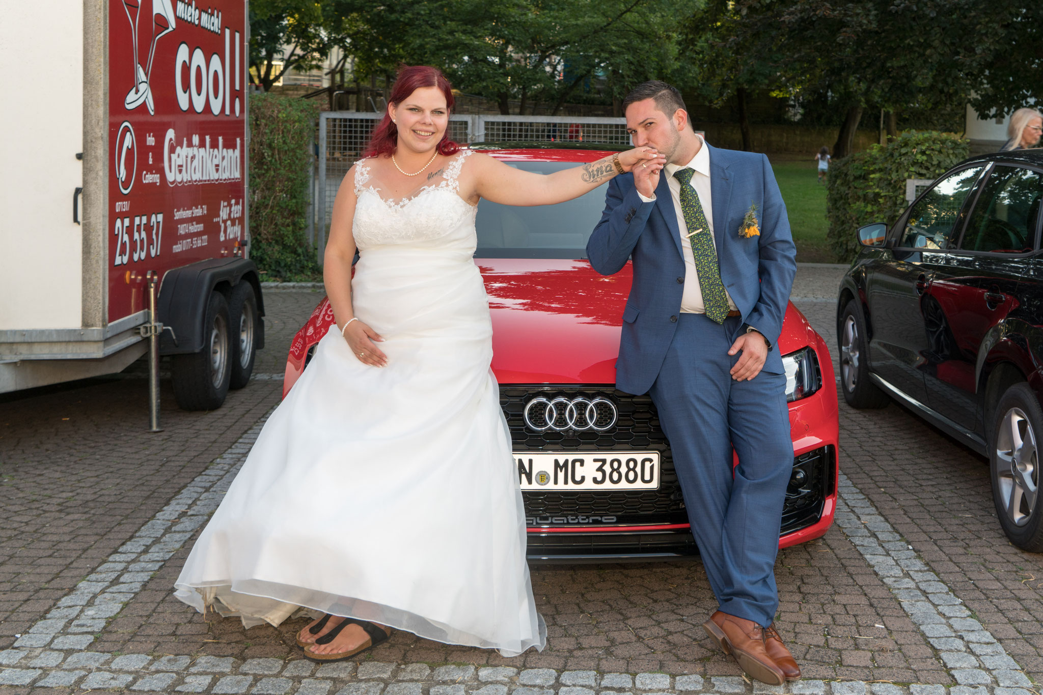 dass die Hochzeitsschuhe....